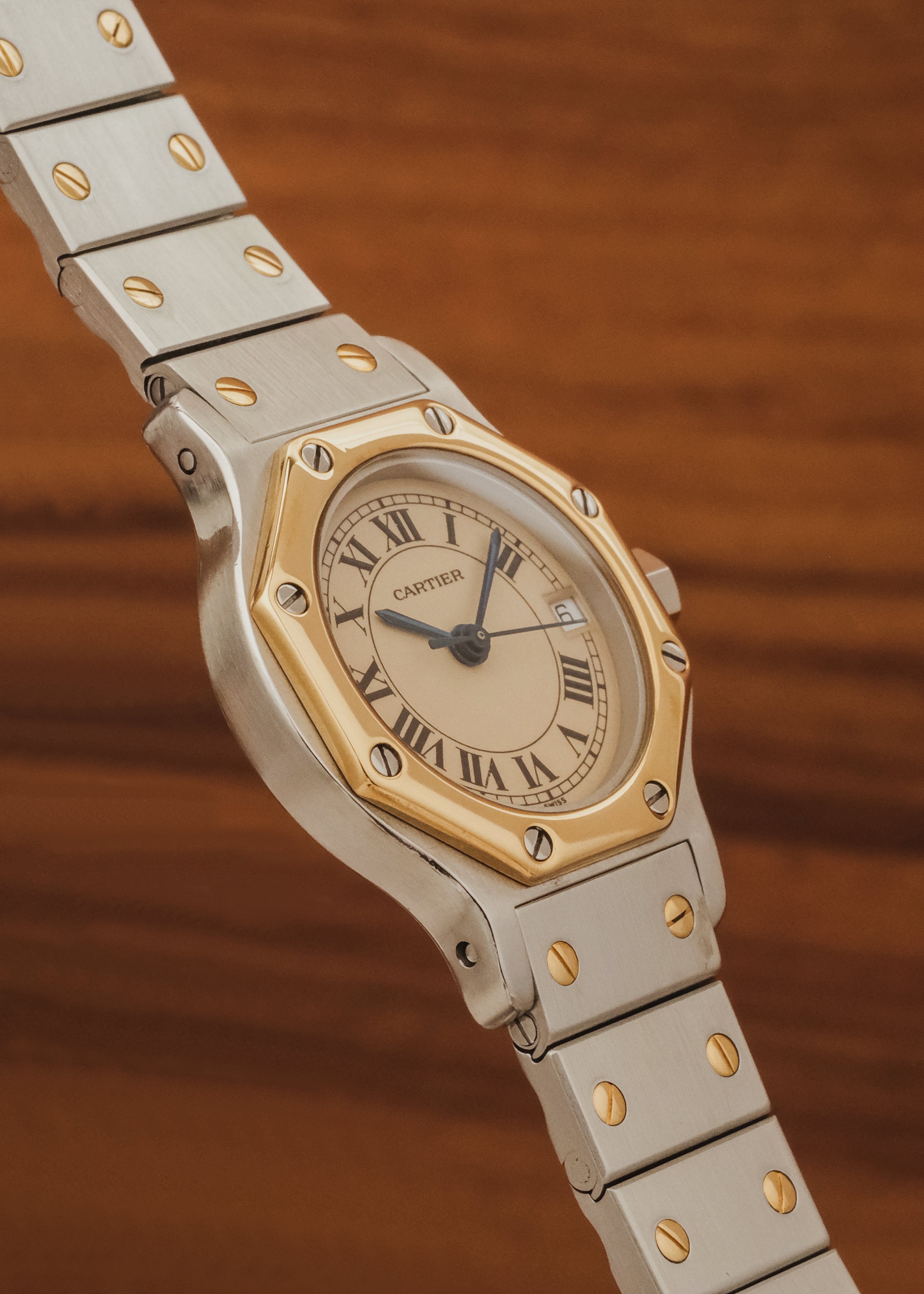 1990s Cartier Santos Octagon