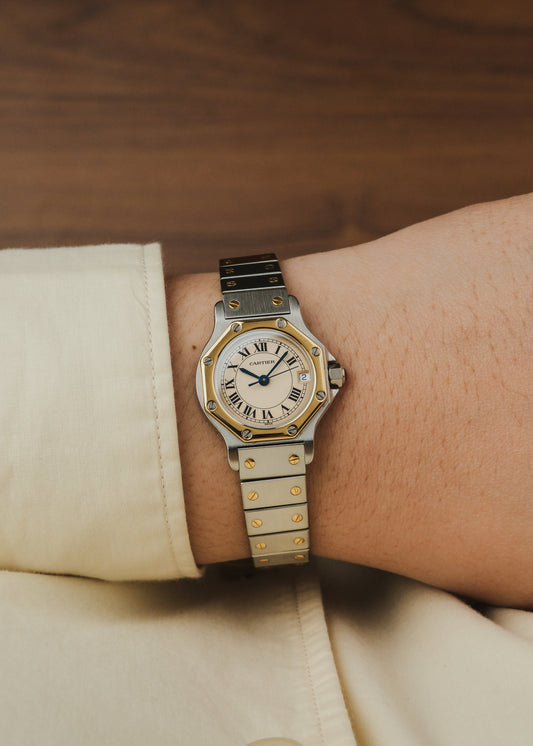 1990s Cartier Santos Octagon