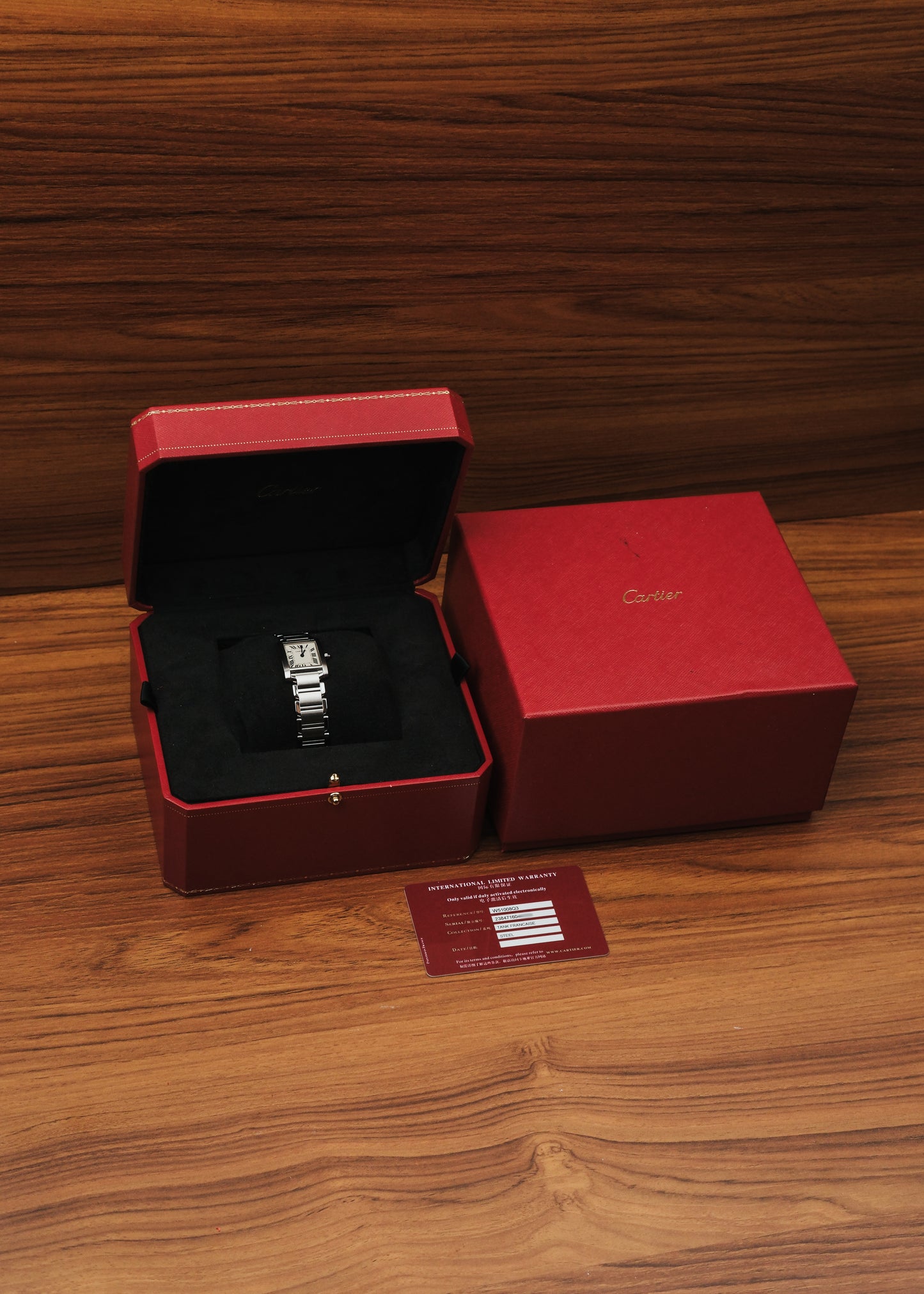 2000s Cartier Tank Francaise (Box & Papers)