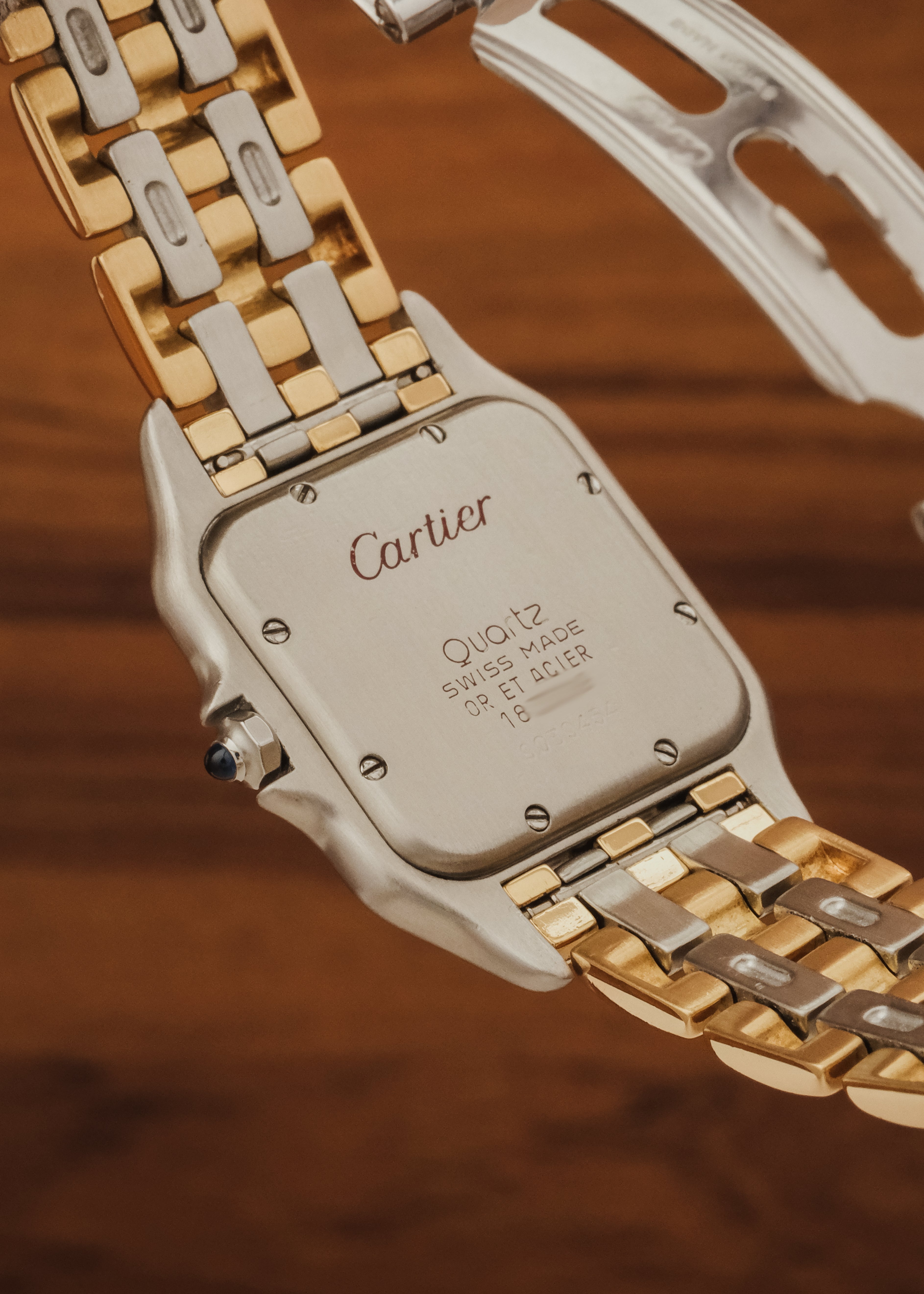 1990s Cartier Panthere "3 Row Bracelet"