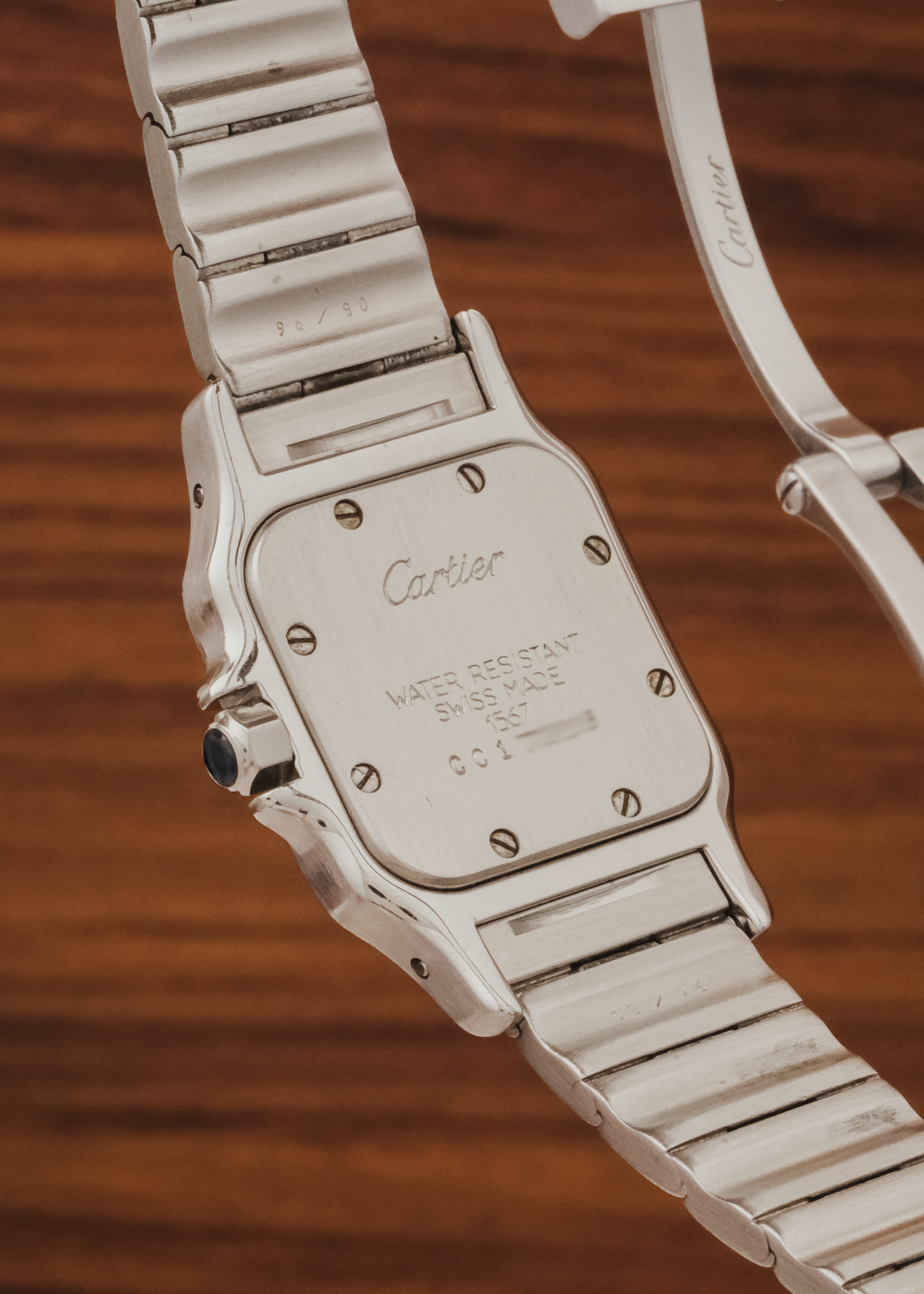 2000s Cartier Santos Galbee (Box & Papers)