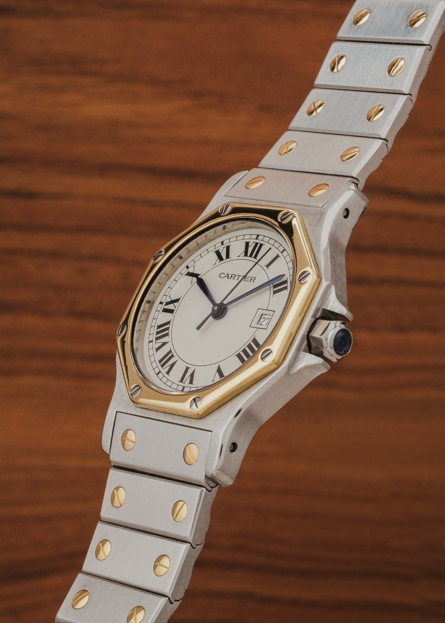 1990s Cartier Santos Octagon (Box)