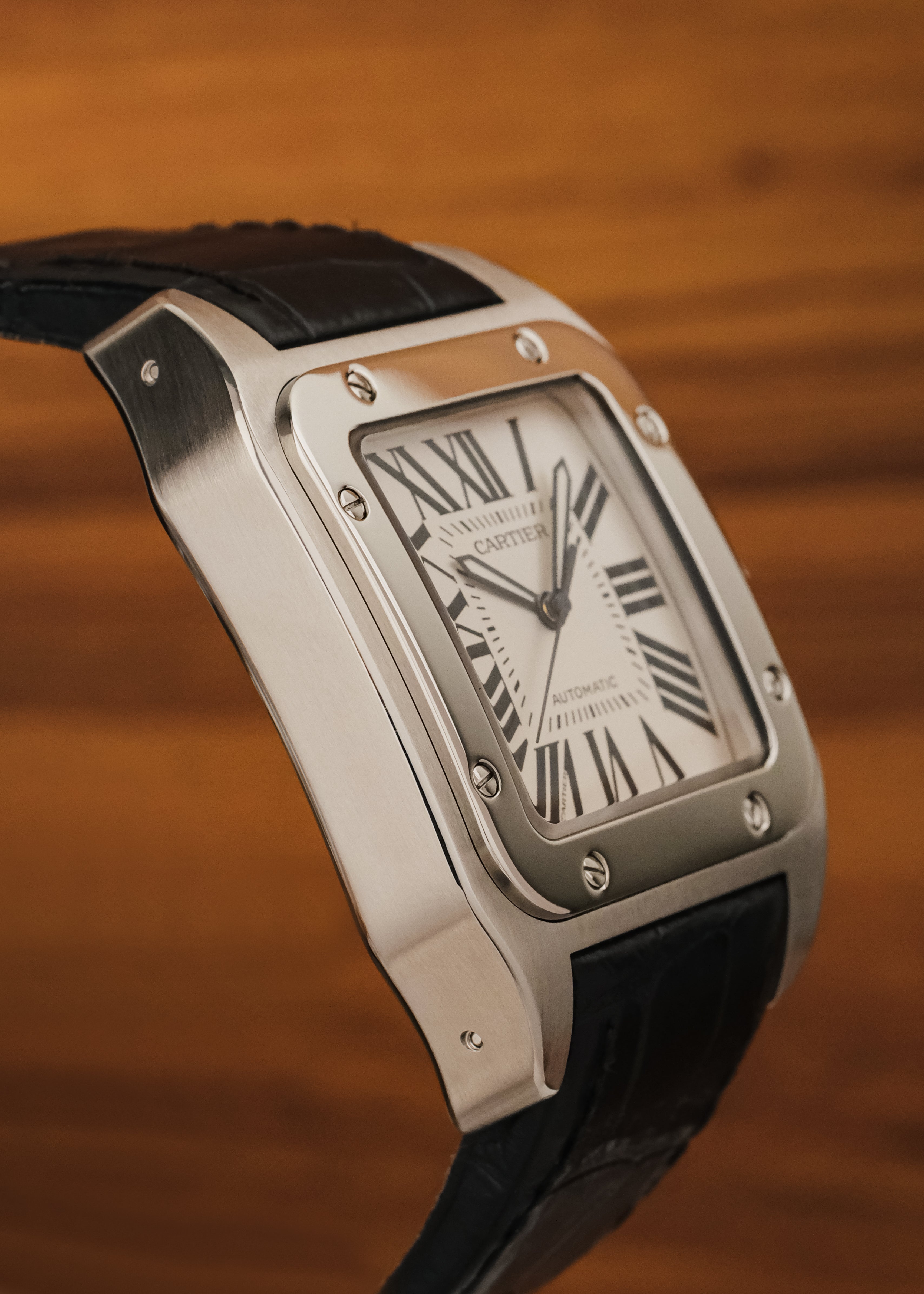 2023 Cartier Santos 100 (Box & Papers)