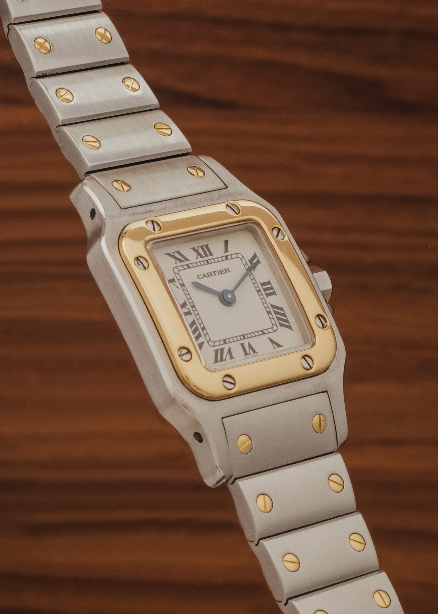2000s Cartier Santos Galbee (Box & Papers)