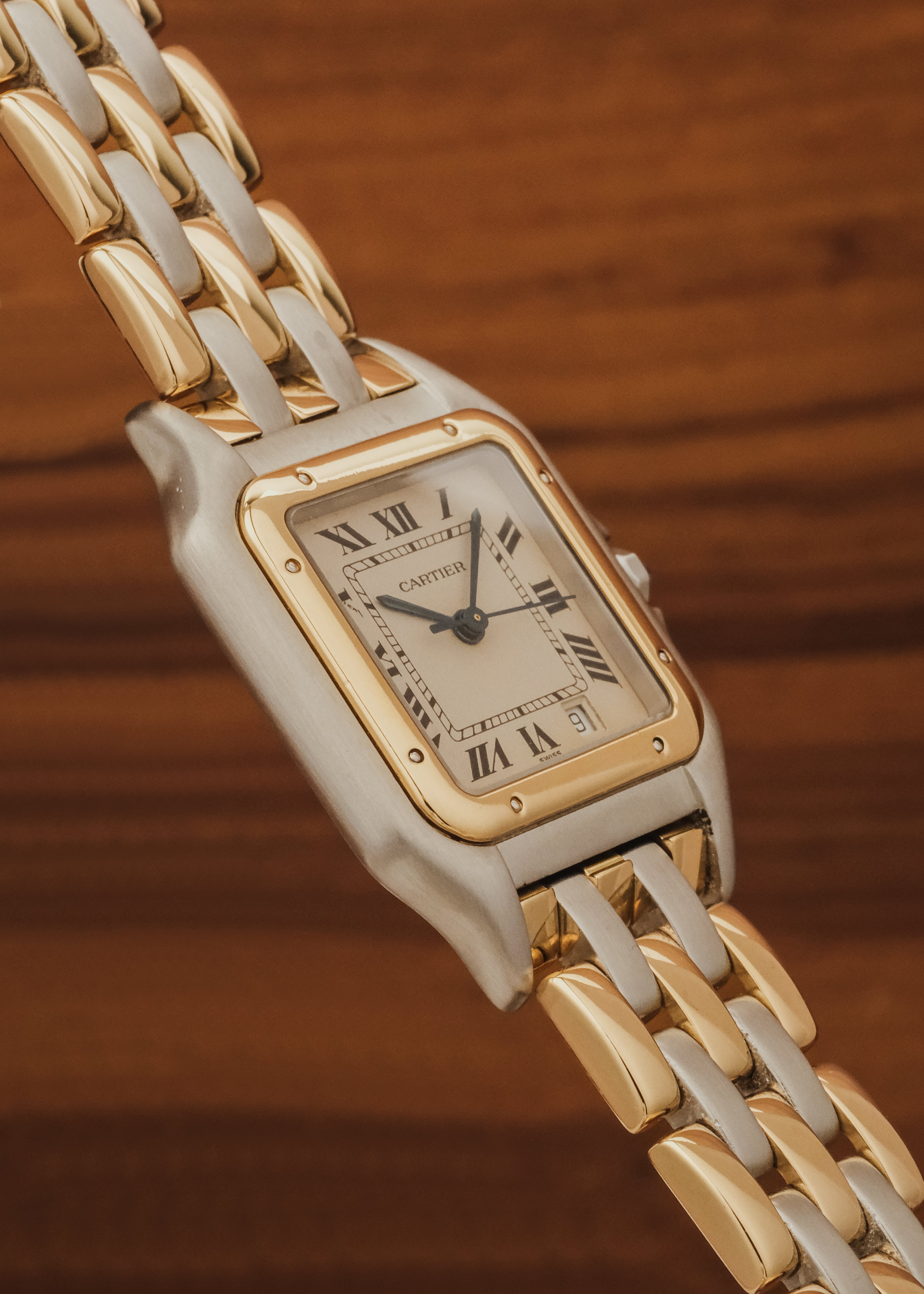 1990s Cartier Panthere "3 Row Bracelet"