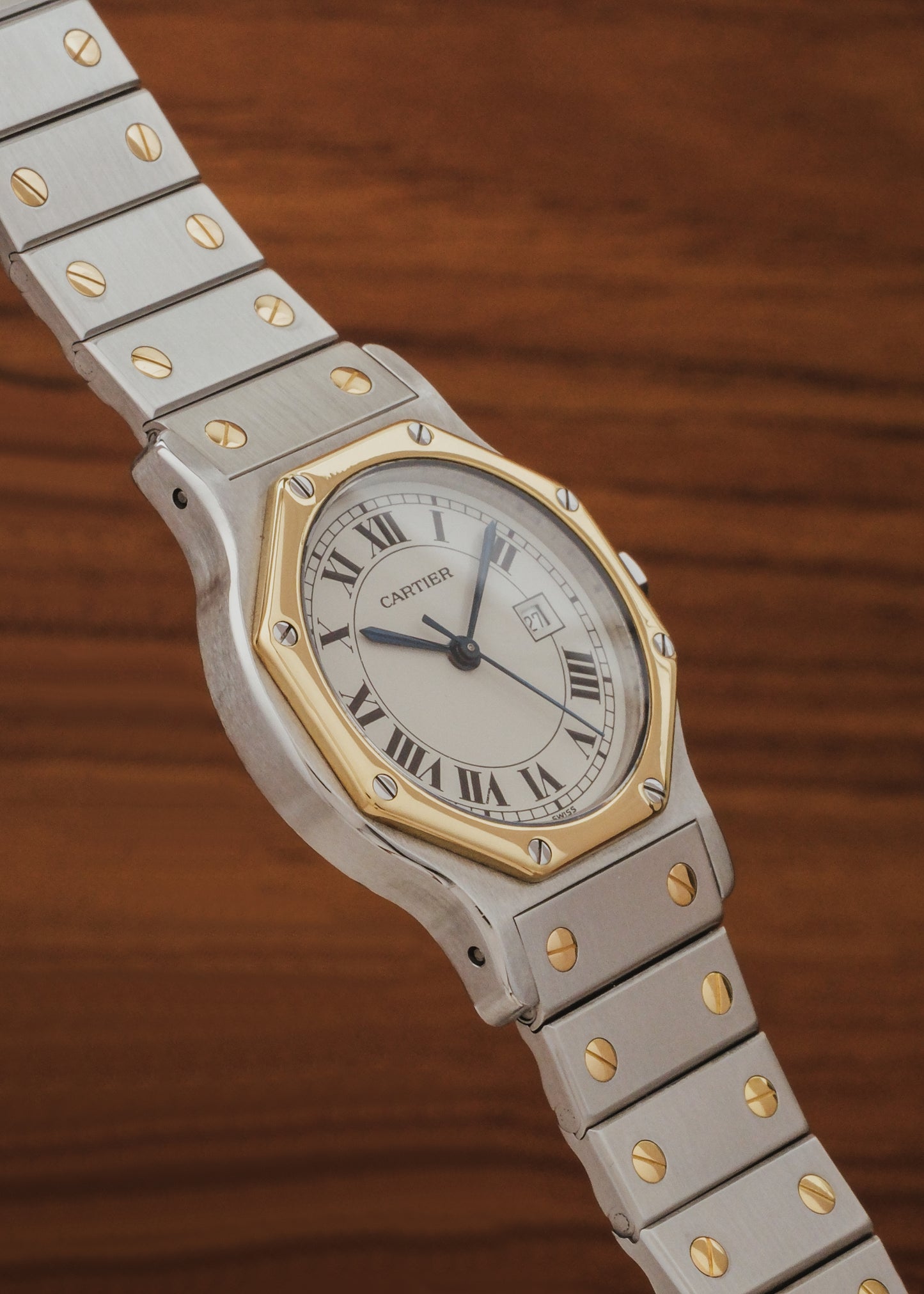 1990s Cartier Santos Octagon (Box)