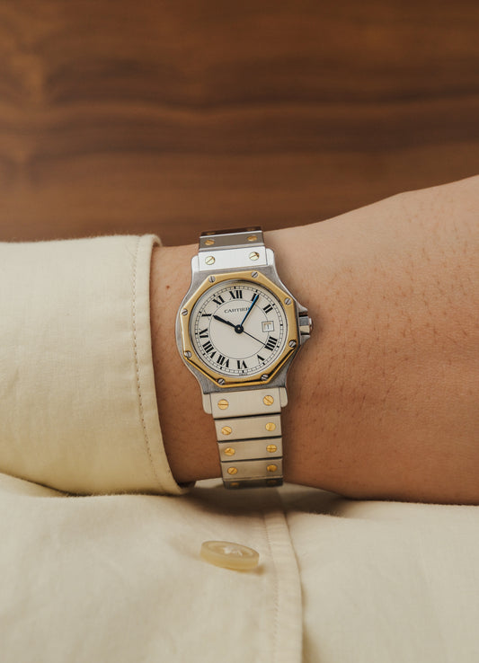 1990s Cartier Santos Octagon (Box)