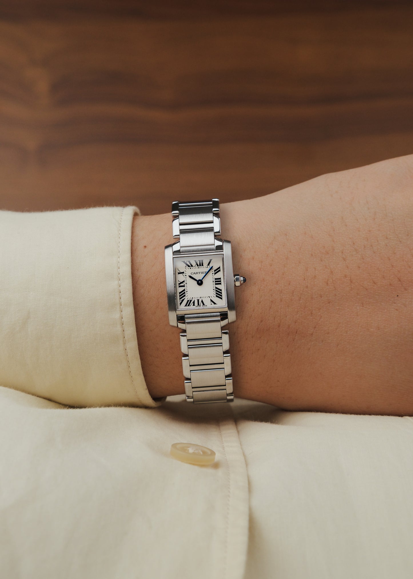 2000s Cartier Tank Francaise (Box & Papers)