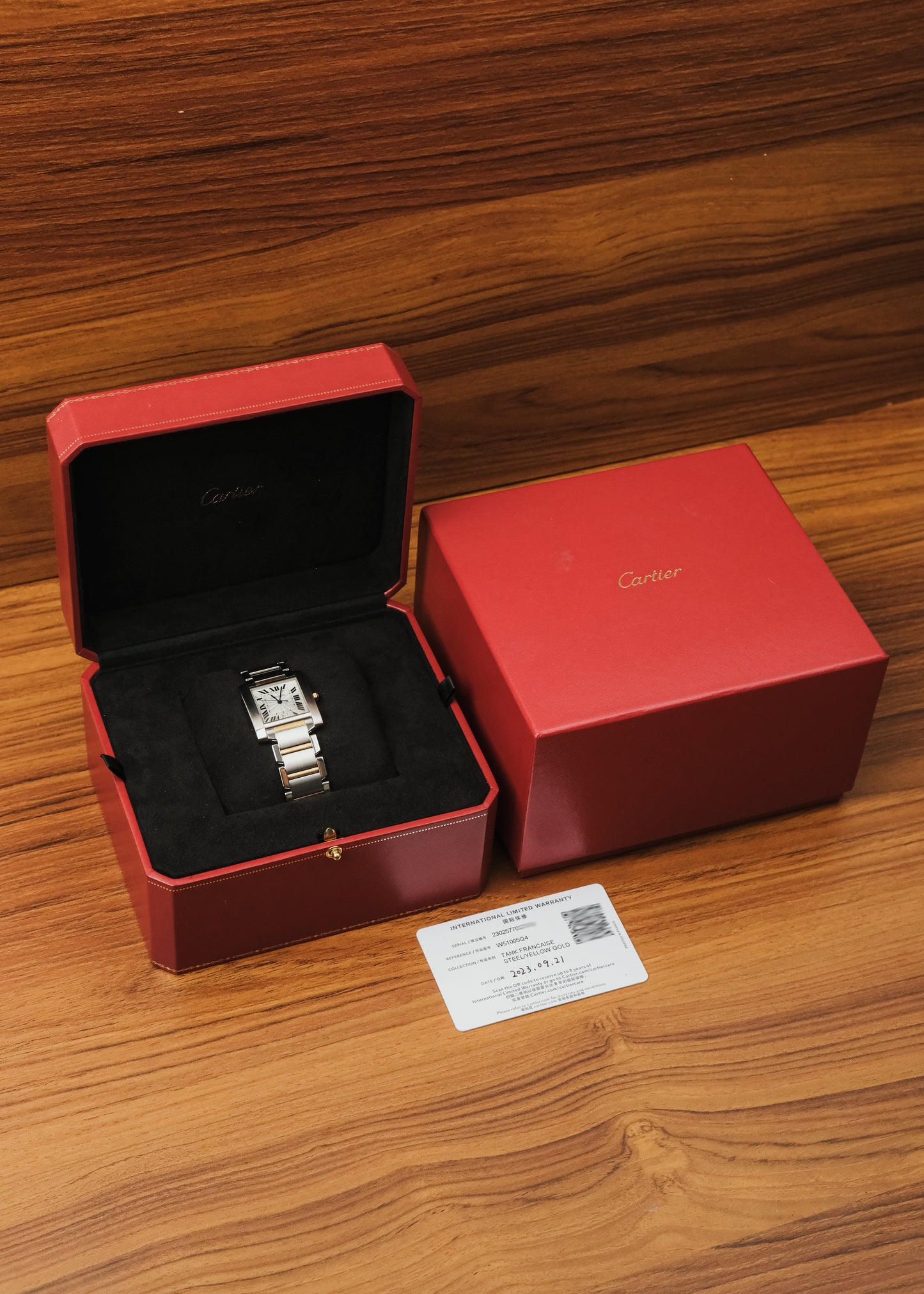 2023 Cartier Tank Francaise (Box & Papers)