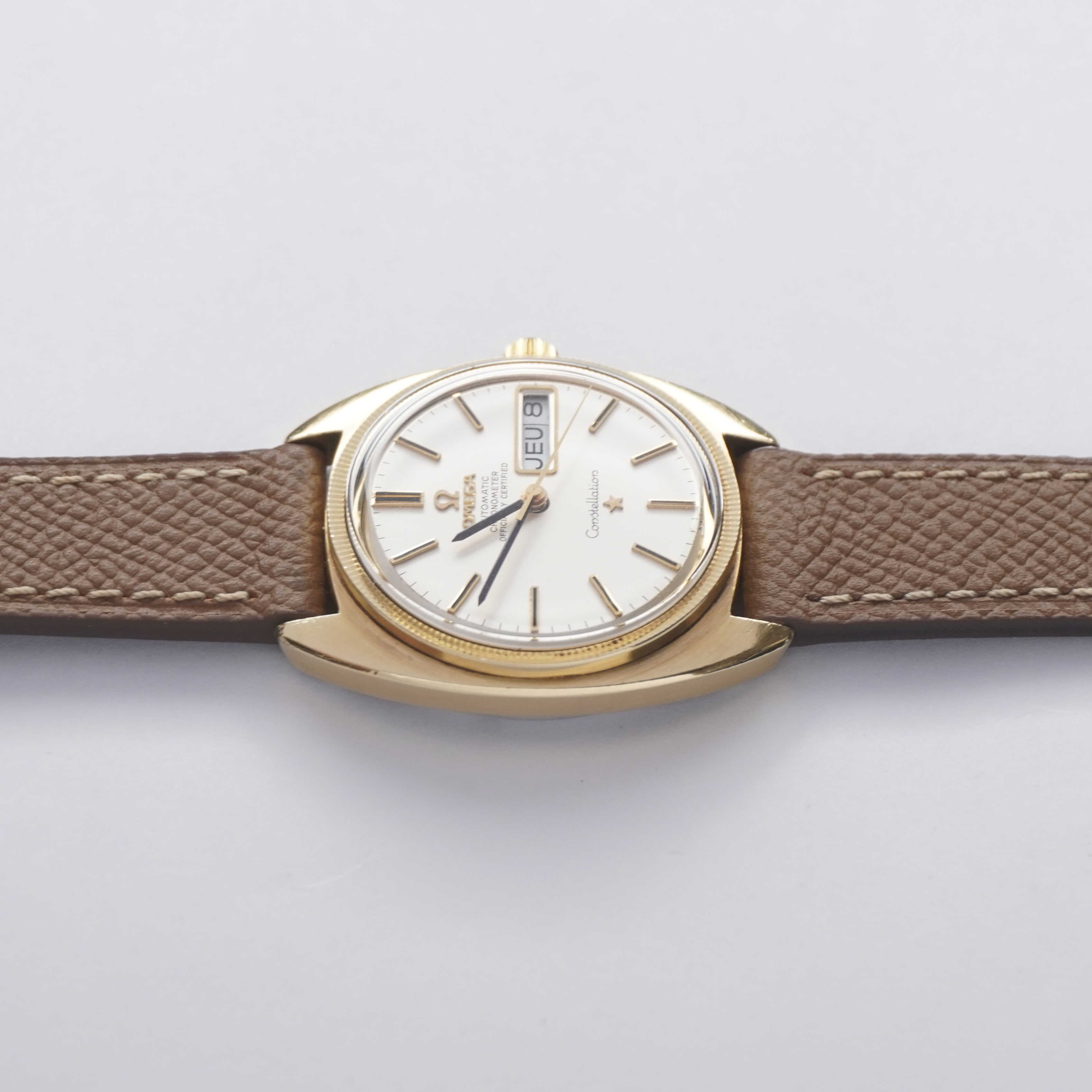 1970 Omega Constellation "French Day Disc"