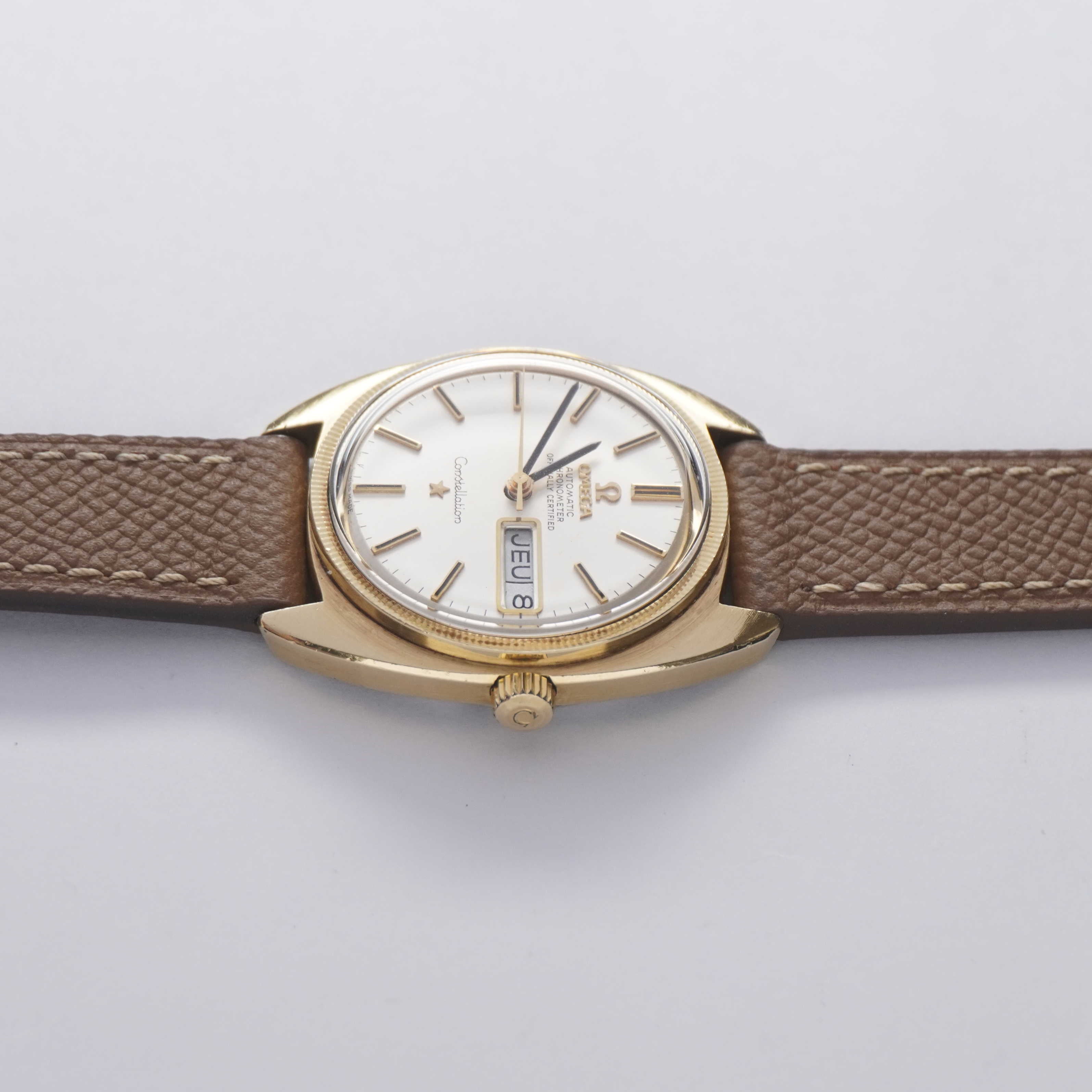 1970 Omega Constellation "French Day Disc"