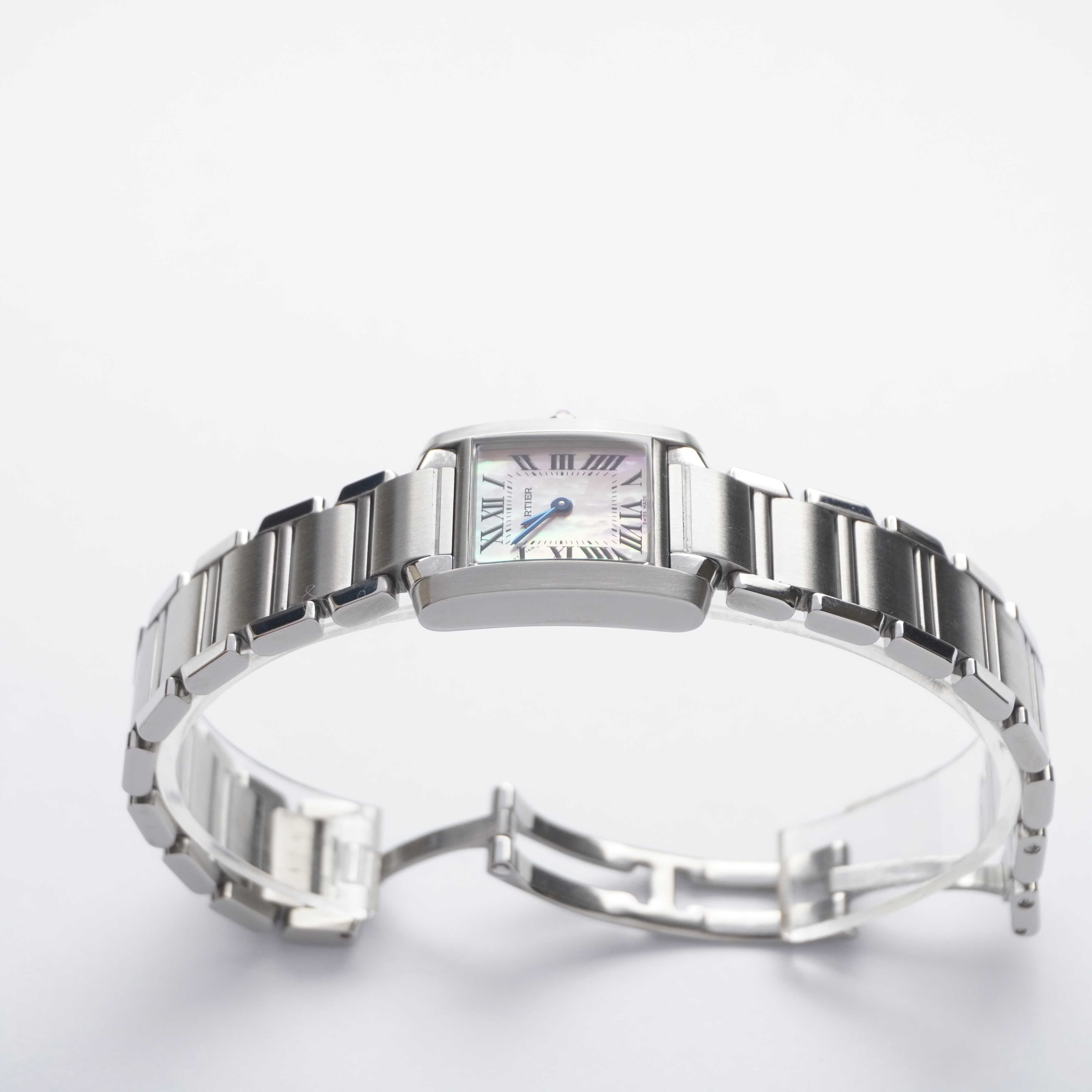 2024 Cartier Tank Francaise "Mother of Pearl" (Box / Warranty Card)