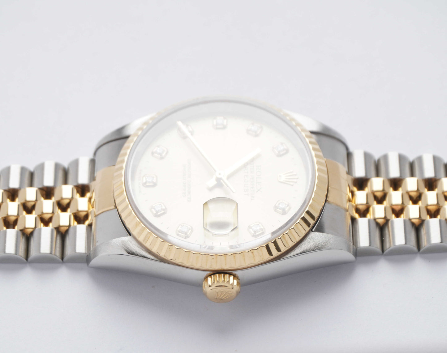 Rolex Datejust "Big Diamonds" (Boxes / Certificate / Booklets)