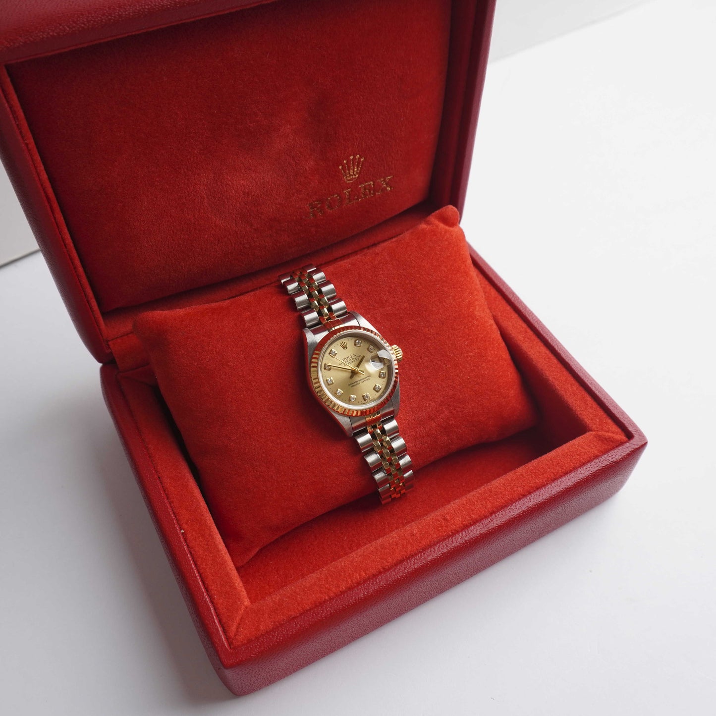 1997 Rolex Lady-Datejust "Big Diamonds" (Box)