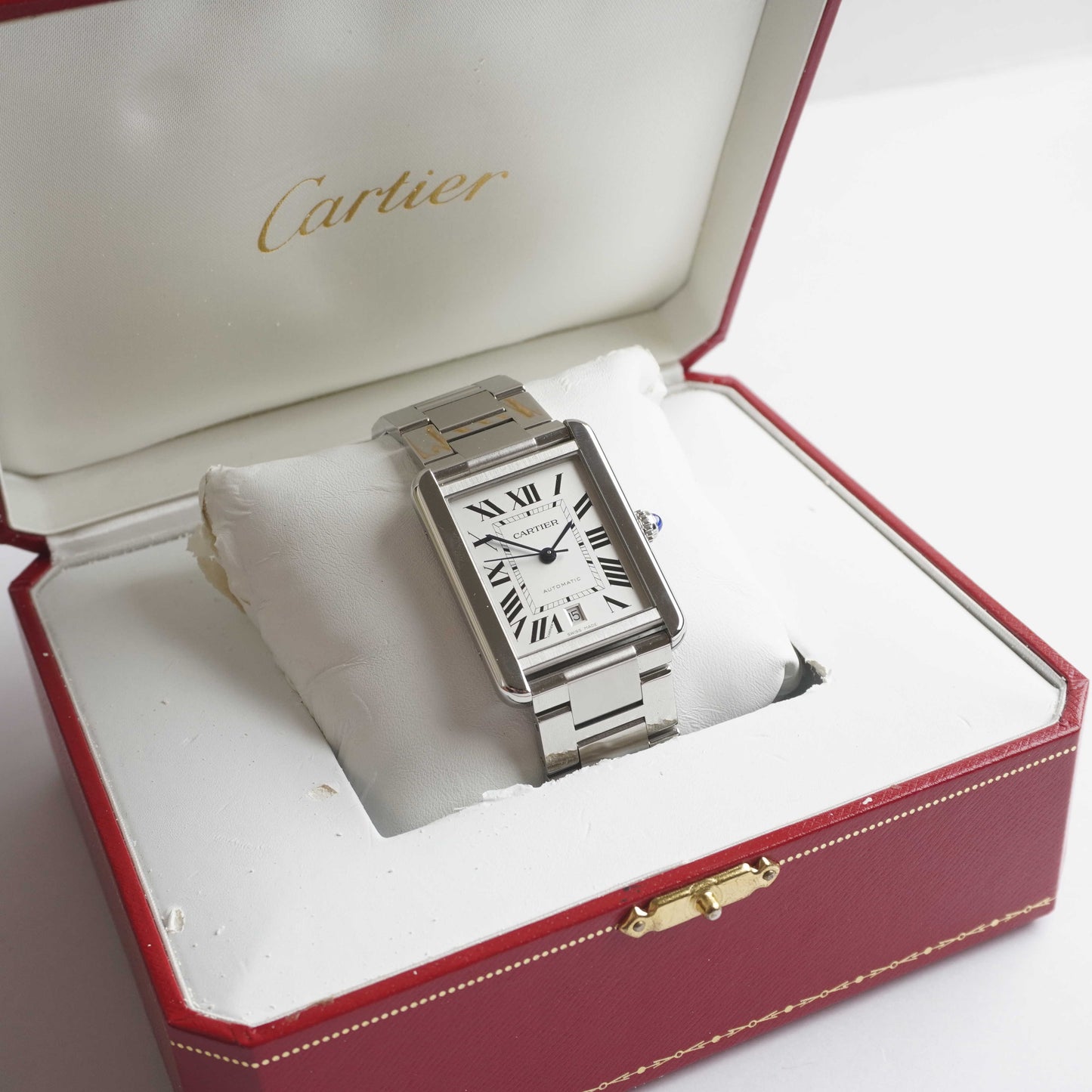 Cartier Tank Solo XL (Boxes / Warranty Certificate / Manual)