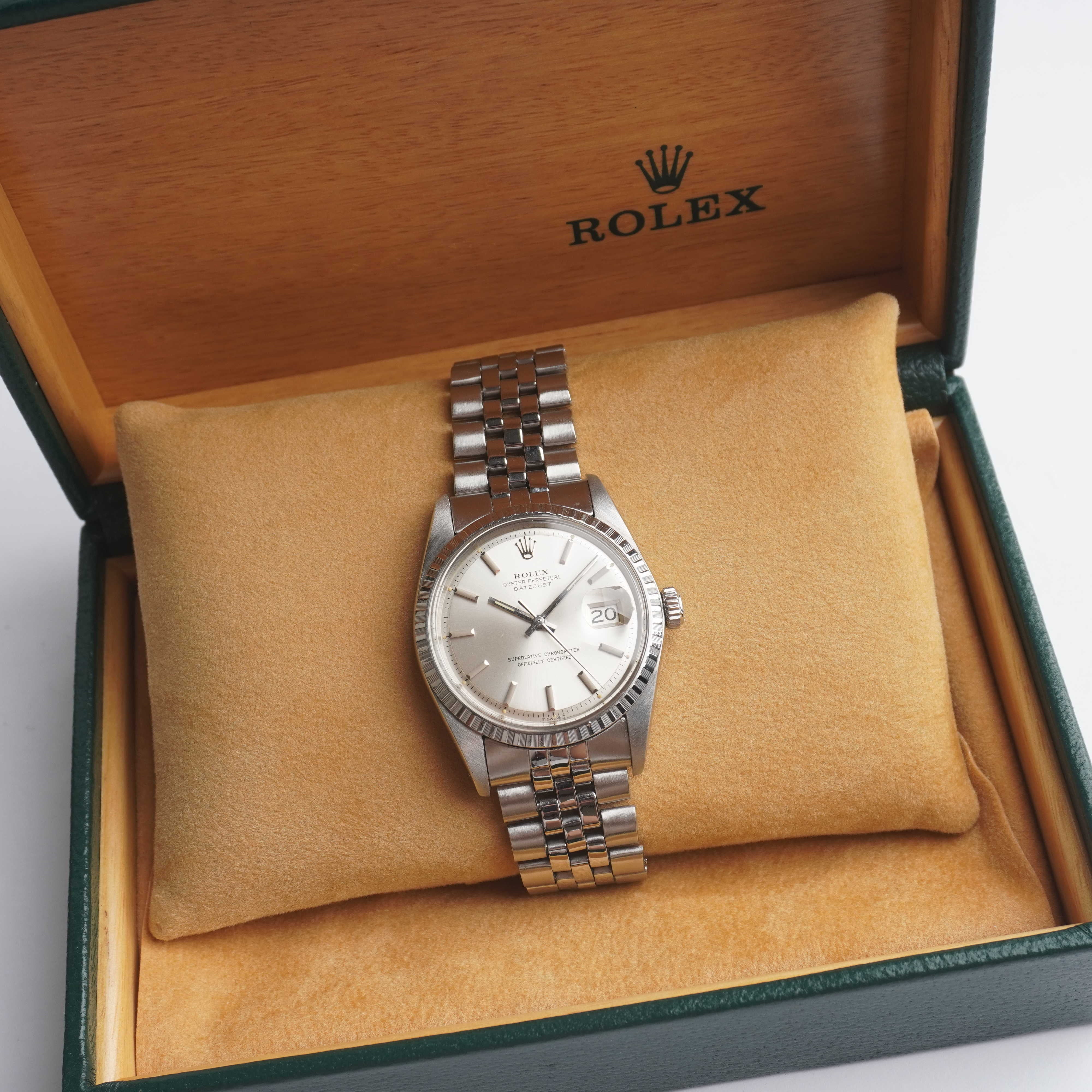 1971 Rolex Datejust "No Lume Dial" (Boxes / Booklets)