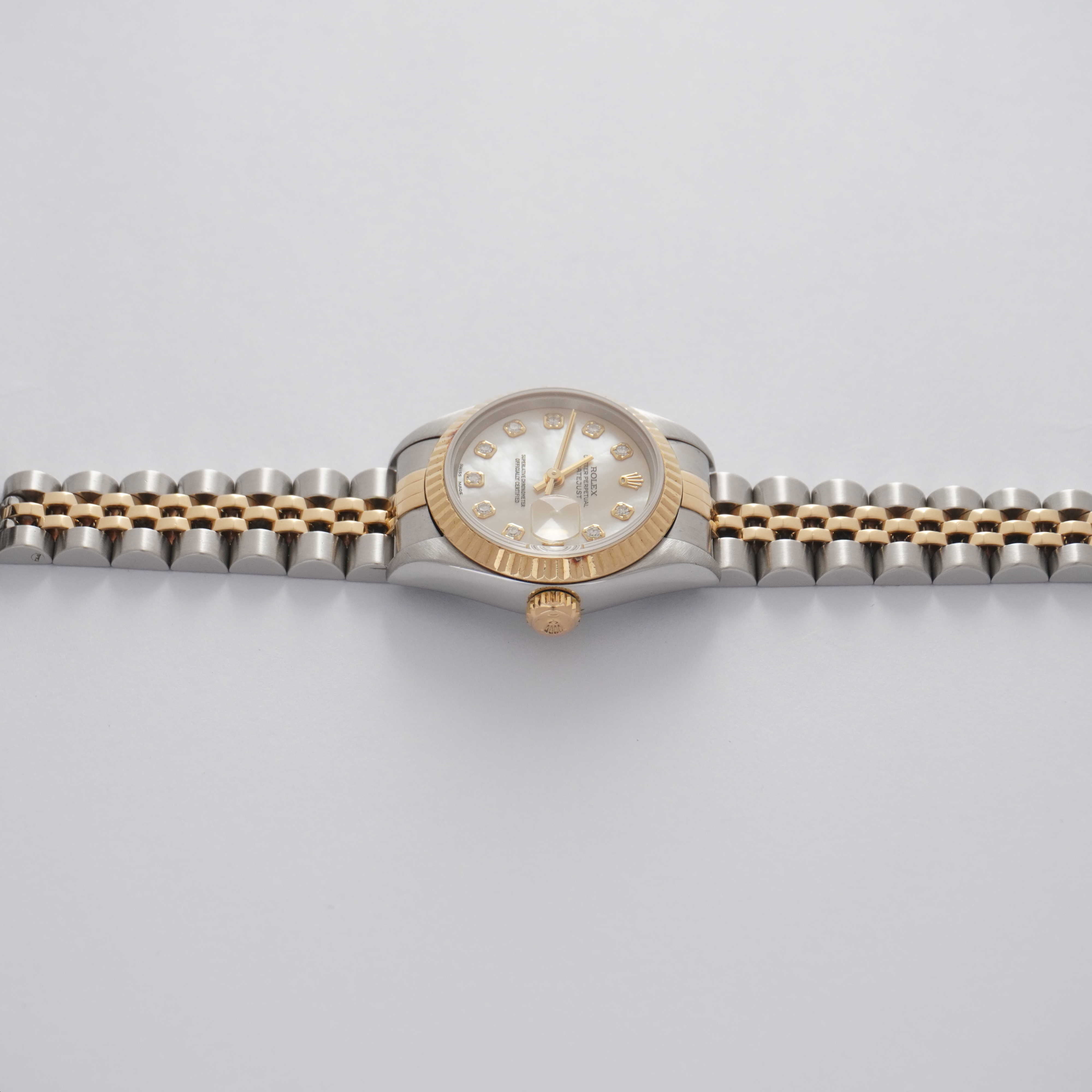 Rolex Lady-Datejust "Mother-of-Pearl Big Diamonds" (Boxes / Booklet)