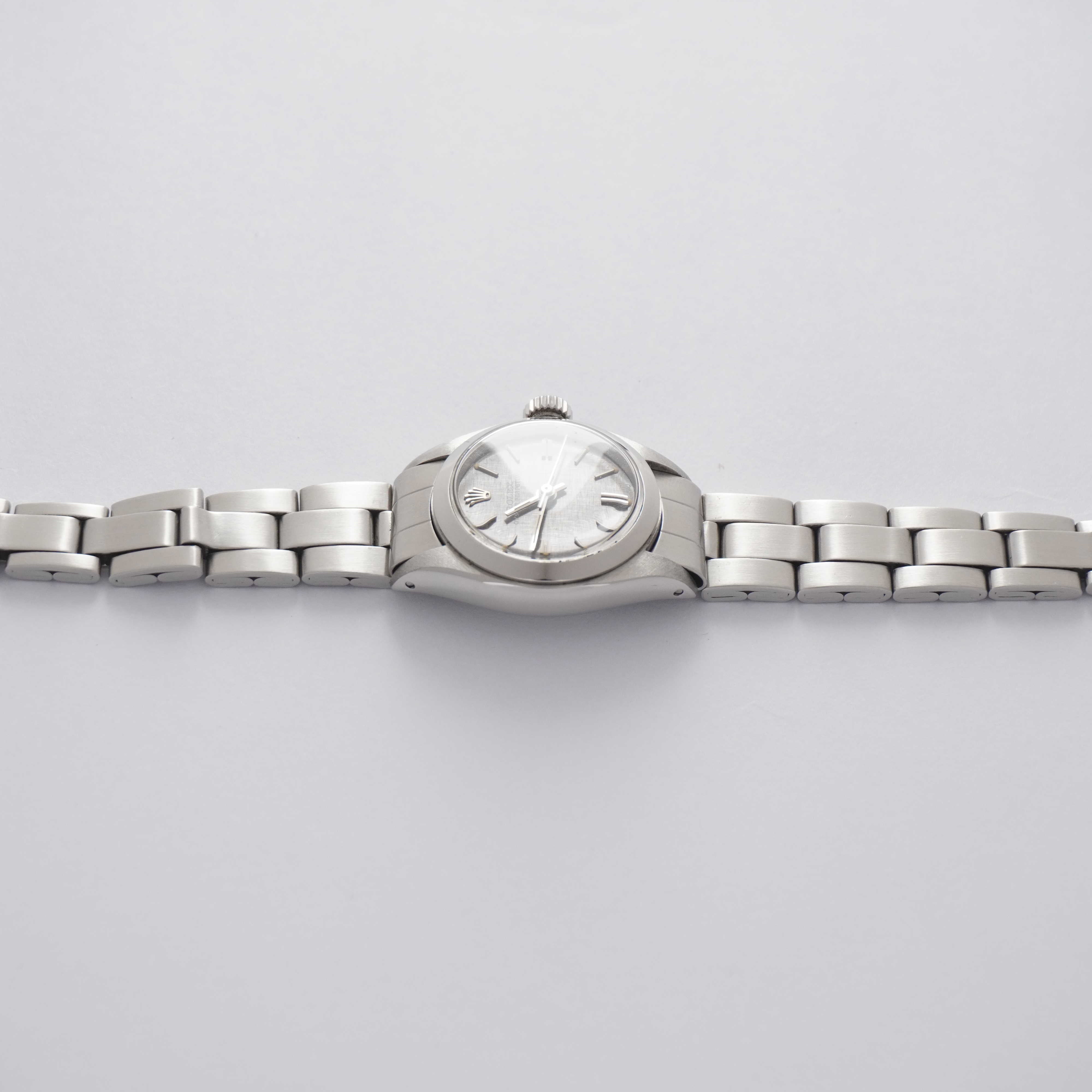 1975 Rolex Lady-Oyster Perpetual "Linen Sigma Dial"