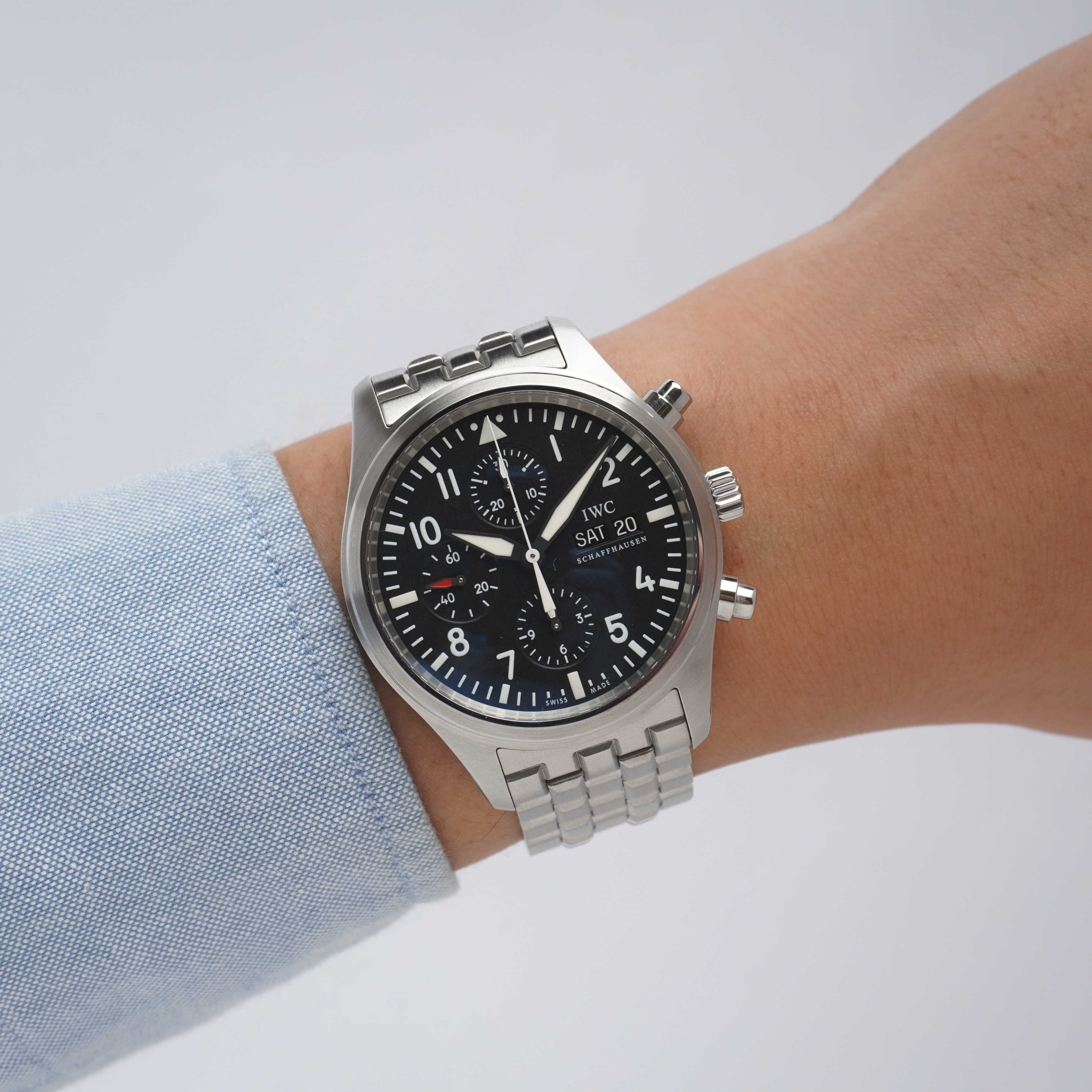 IWC Pilot Chronograph (Pouch / Card)