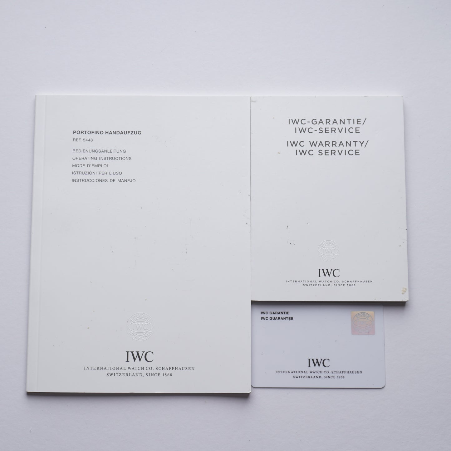 IWC Portofino (Papers & Card)