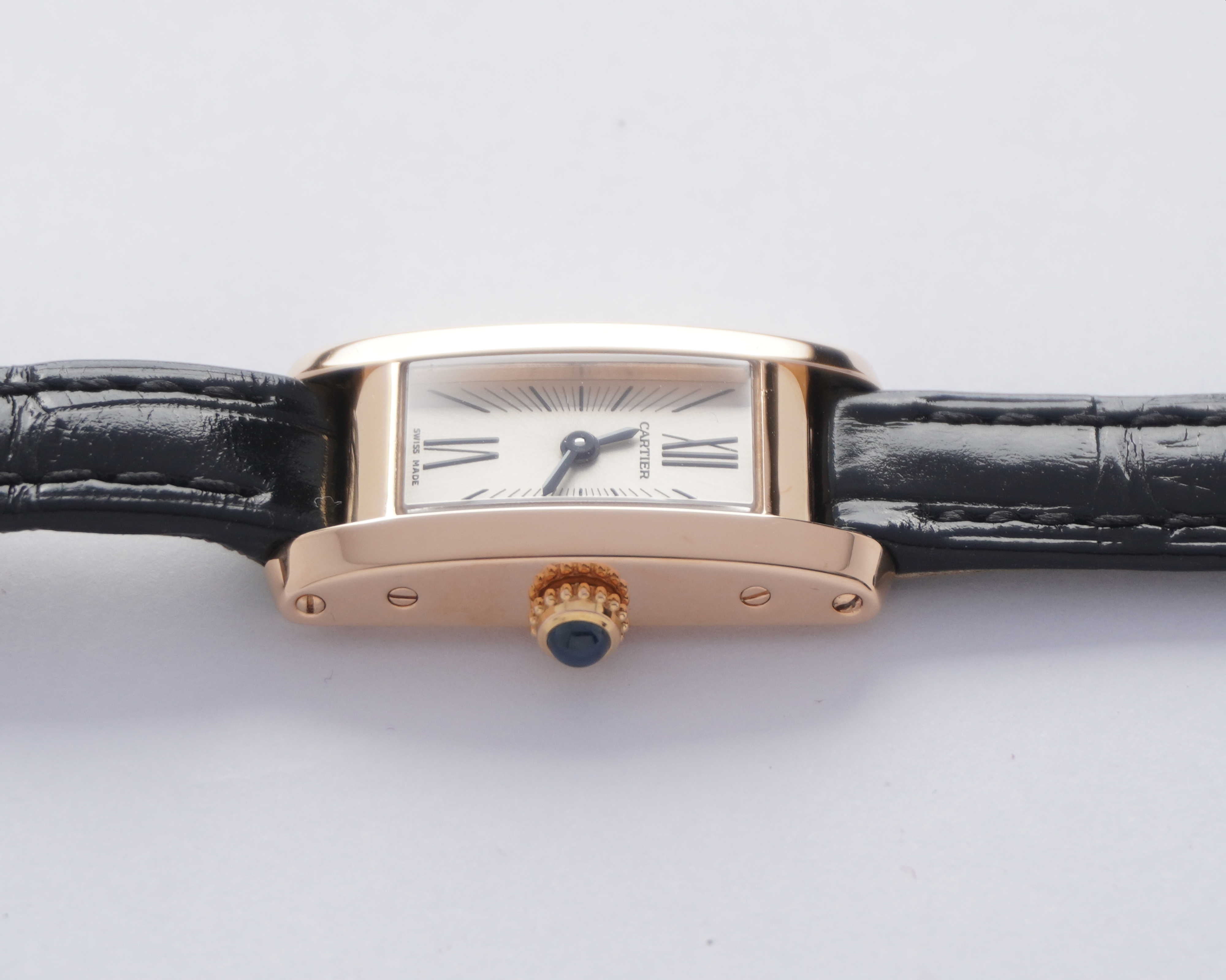 Cartier Tank Allongée 18K Gold (Cartier Service Paper)