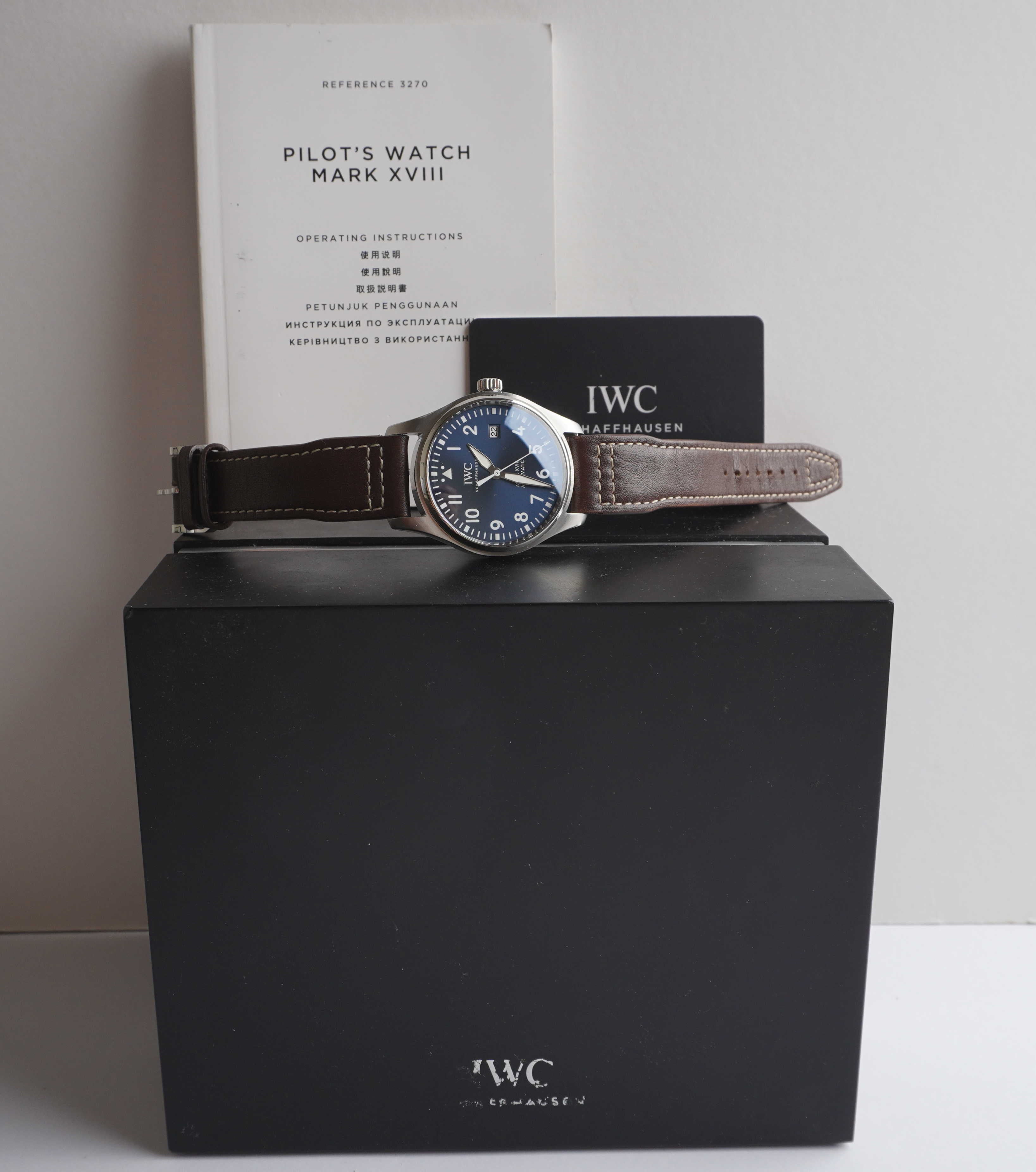 IWC Mark XVIII Edition “Le Petit Prince” (Box / Card / Booklet)