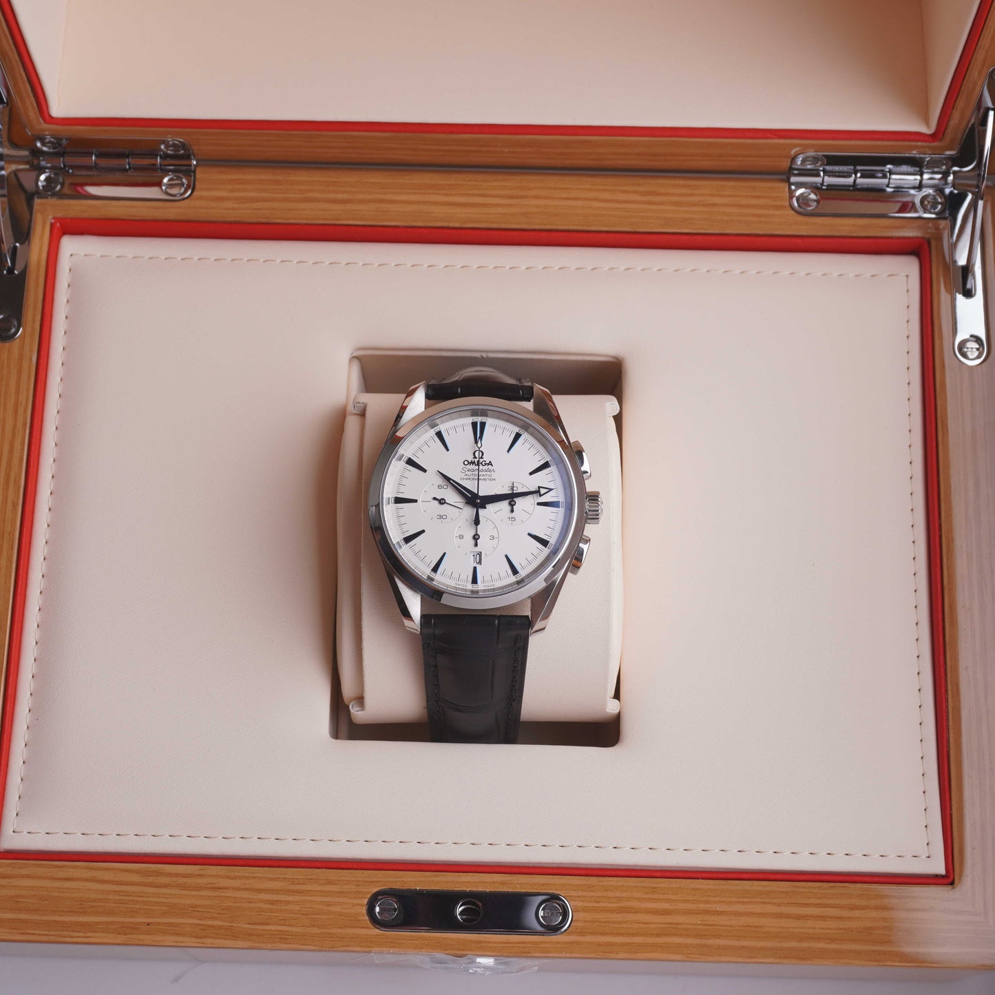 Omega Seamaster Aqua Terra Chronograph (Full set excl. Chronometer Card)