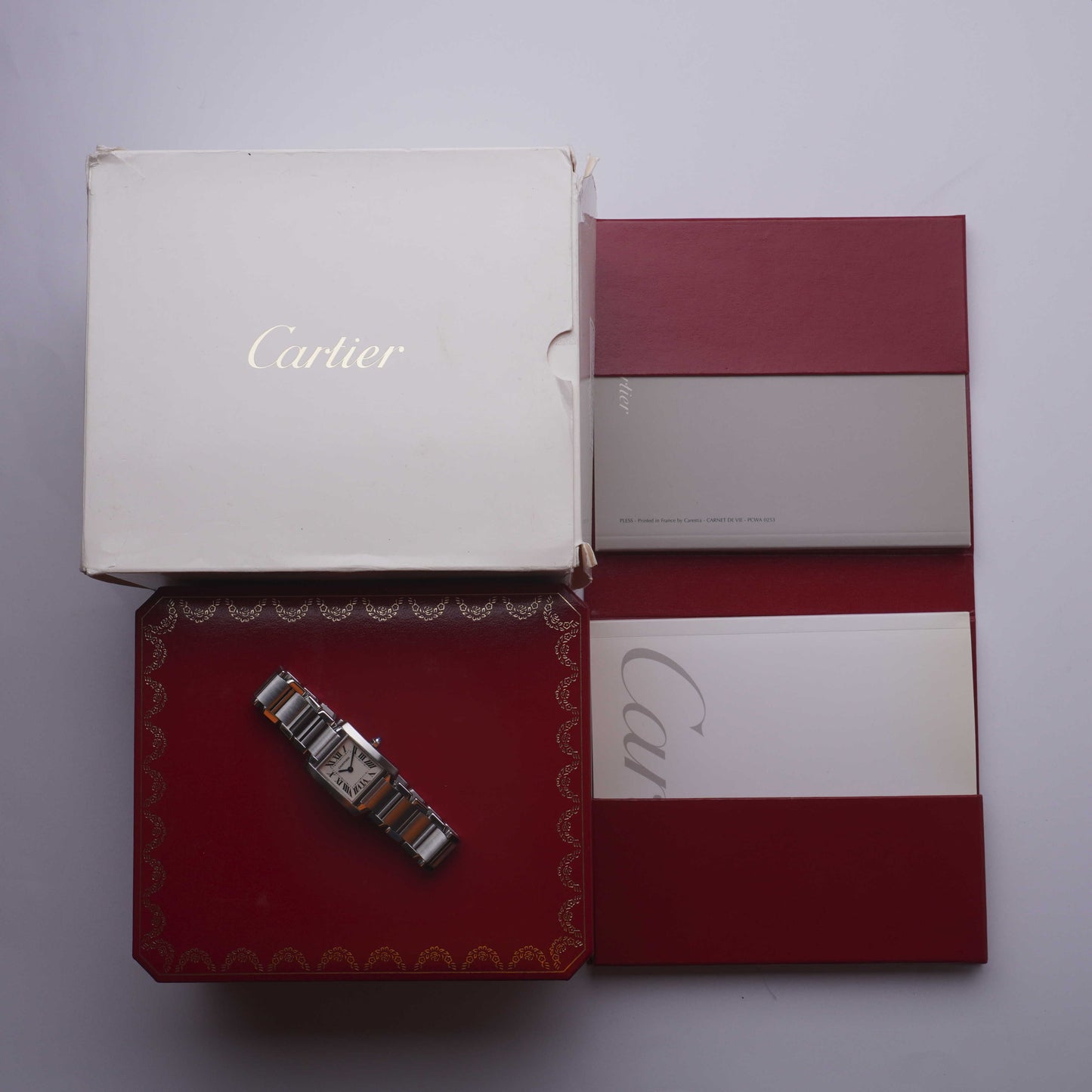 Cartier Tank Francaise (Full Set)