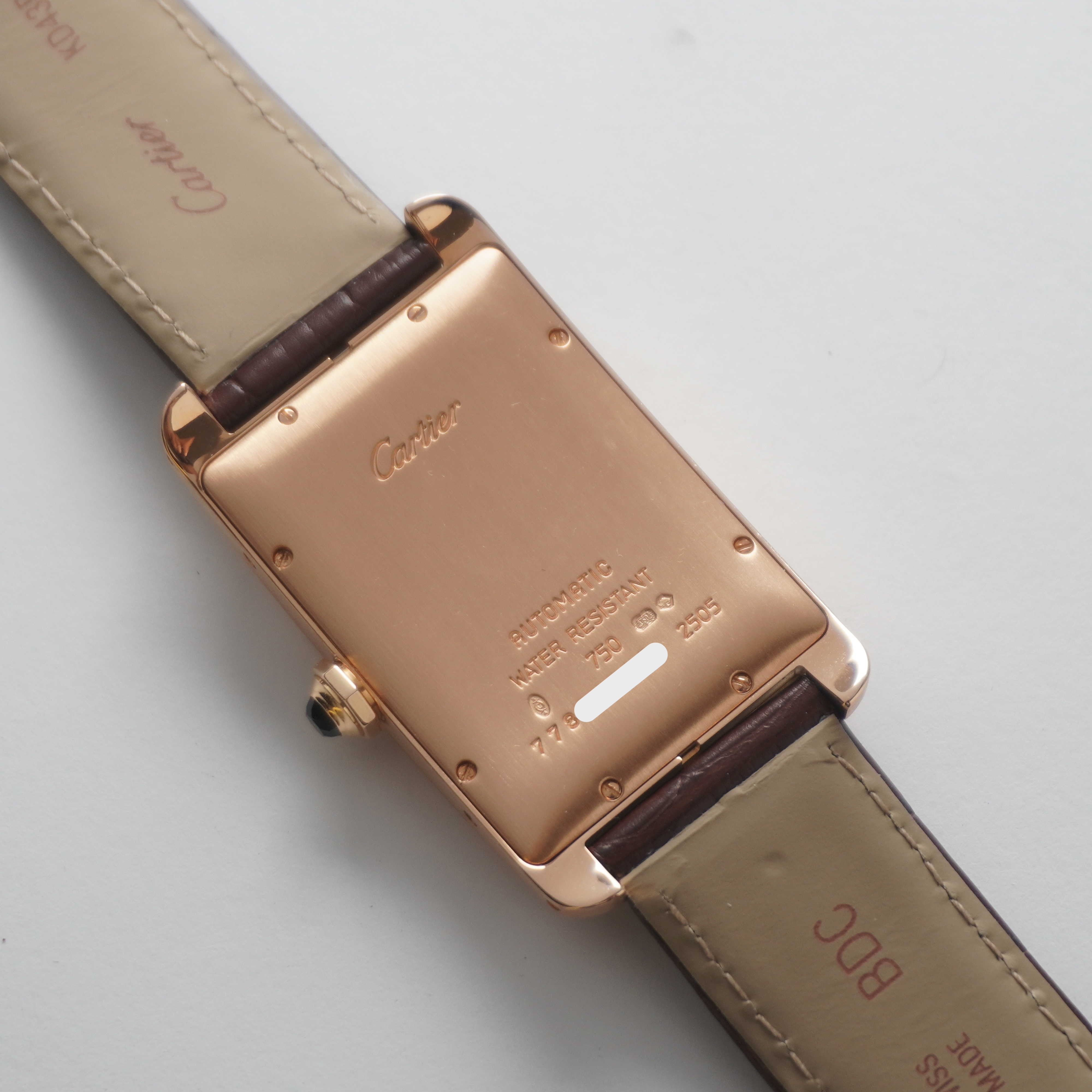 Cartier Tank Americaine 18K Gold