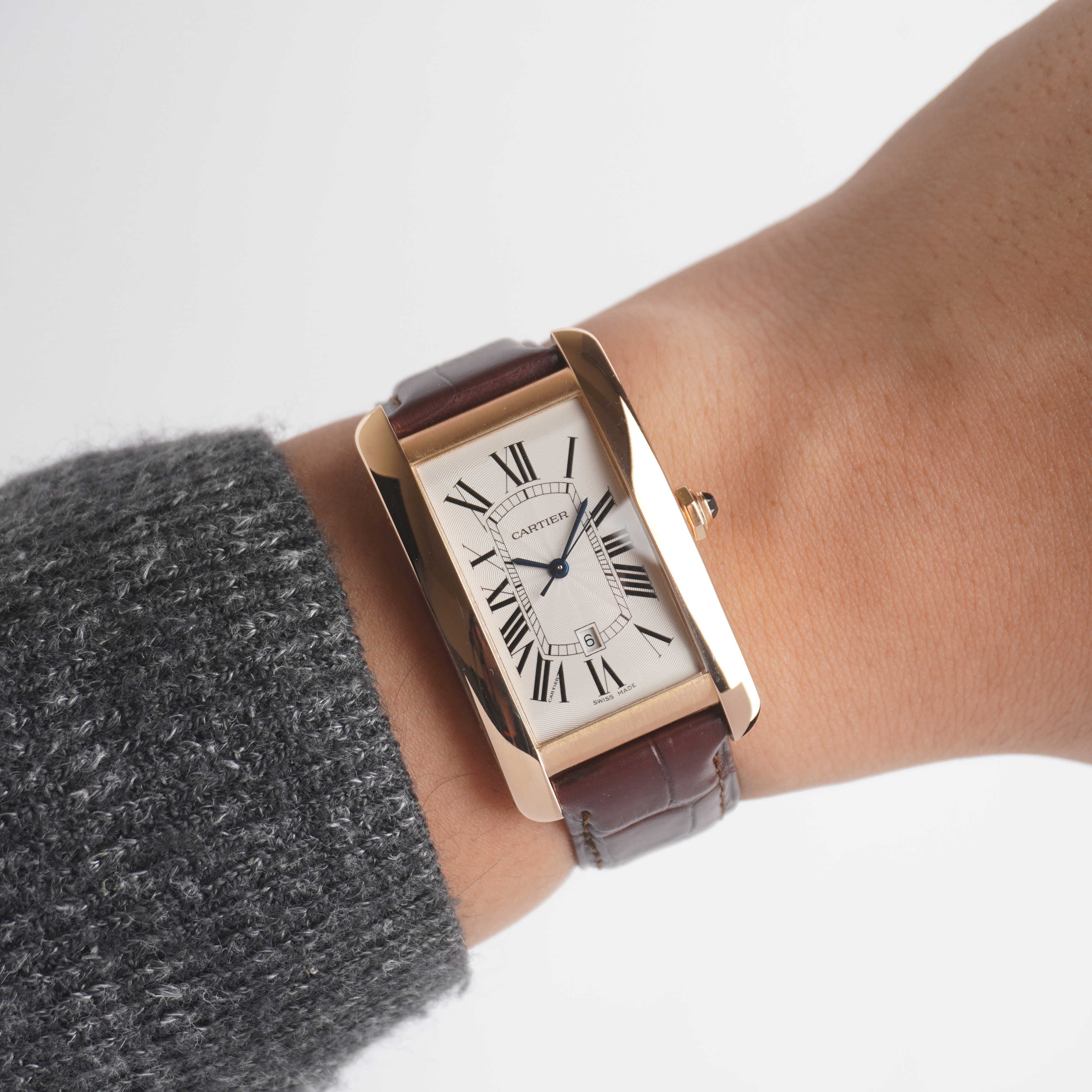 Cartier Tank Americaine 18K Gold