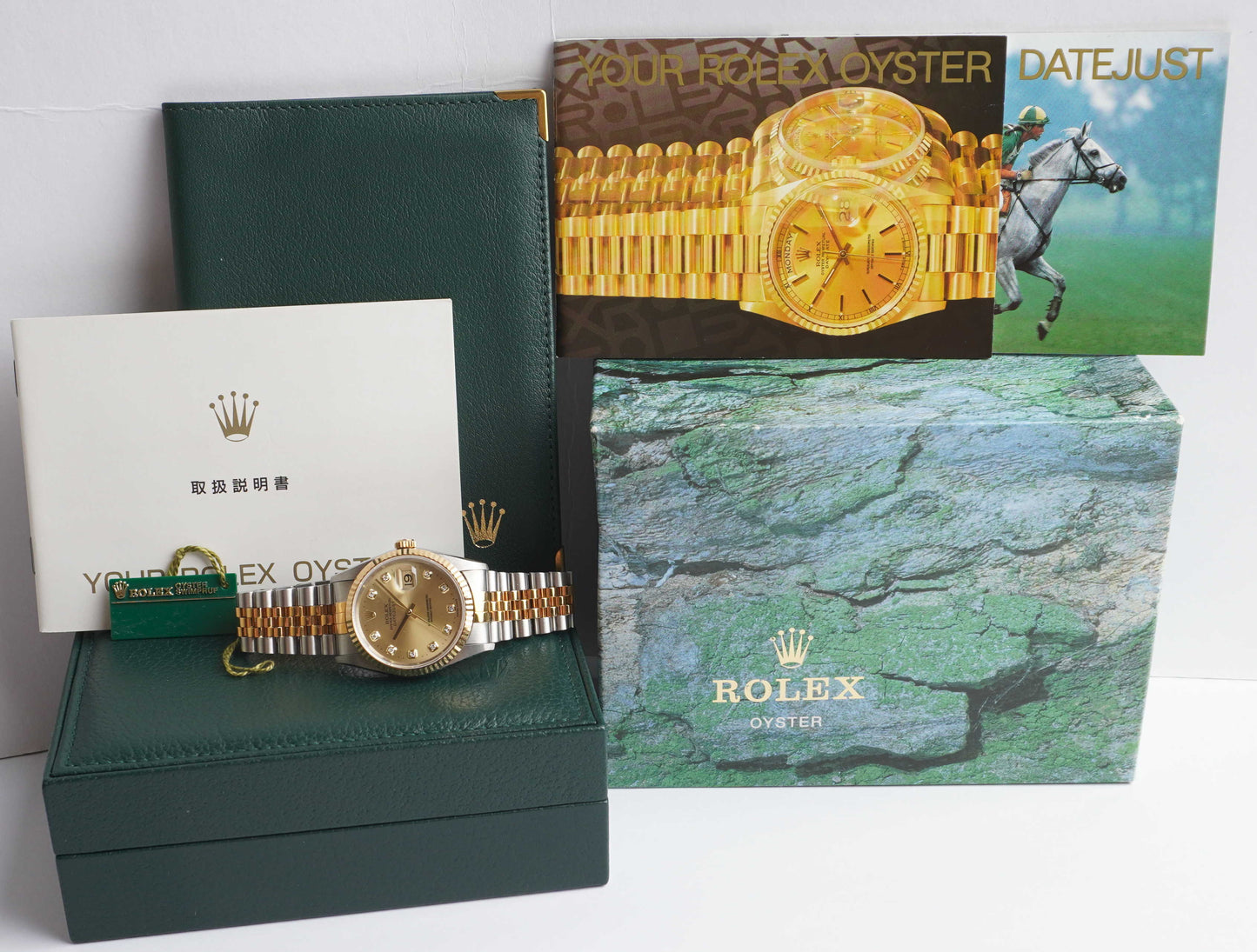 Rolex Datejust "Big Diamonds" (Boxes & Booklets)