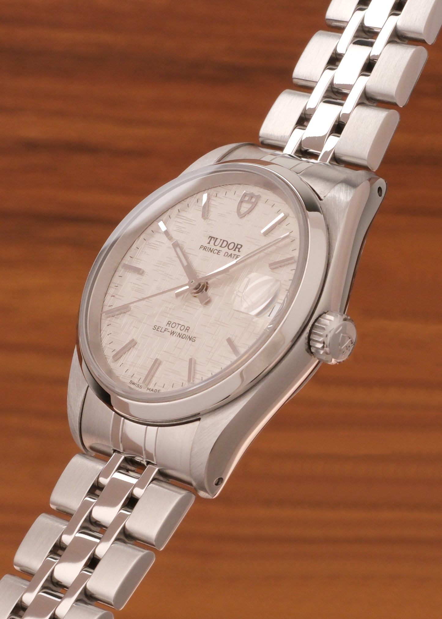 2010 Tudor Prince Date "Linen Dial" (Box & Papers)