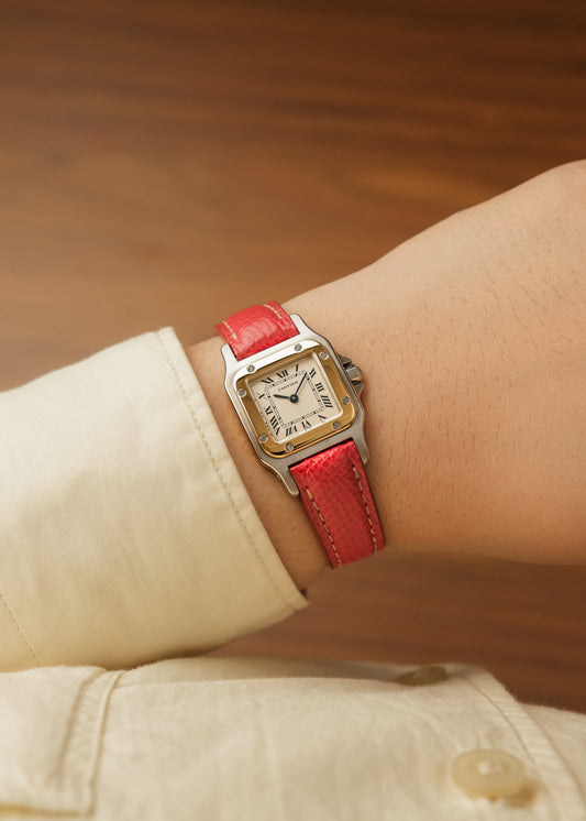 1990s Cartier Santos Galbee (Box)