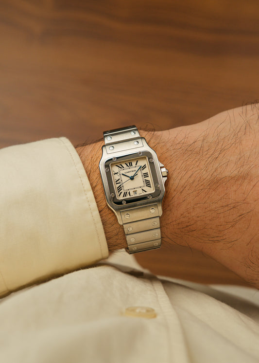 2000s Cartier Santos Galbee (Box)