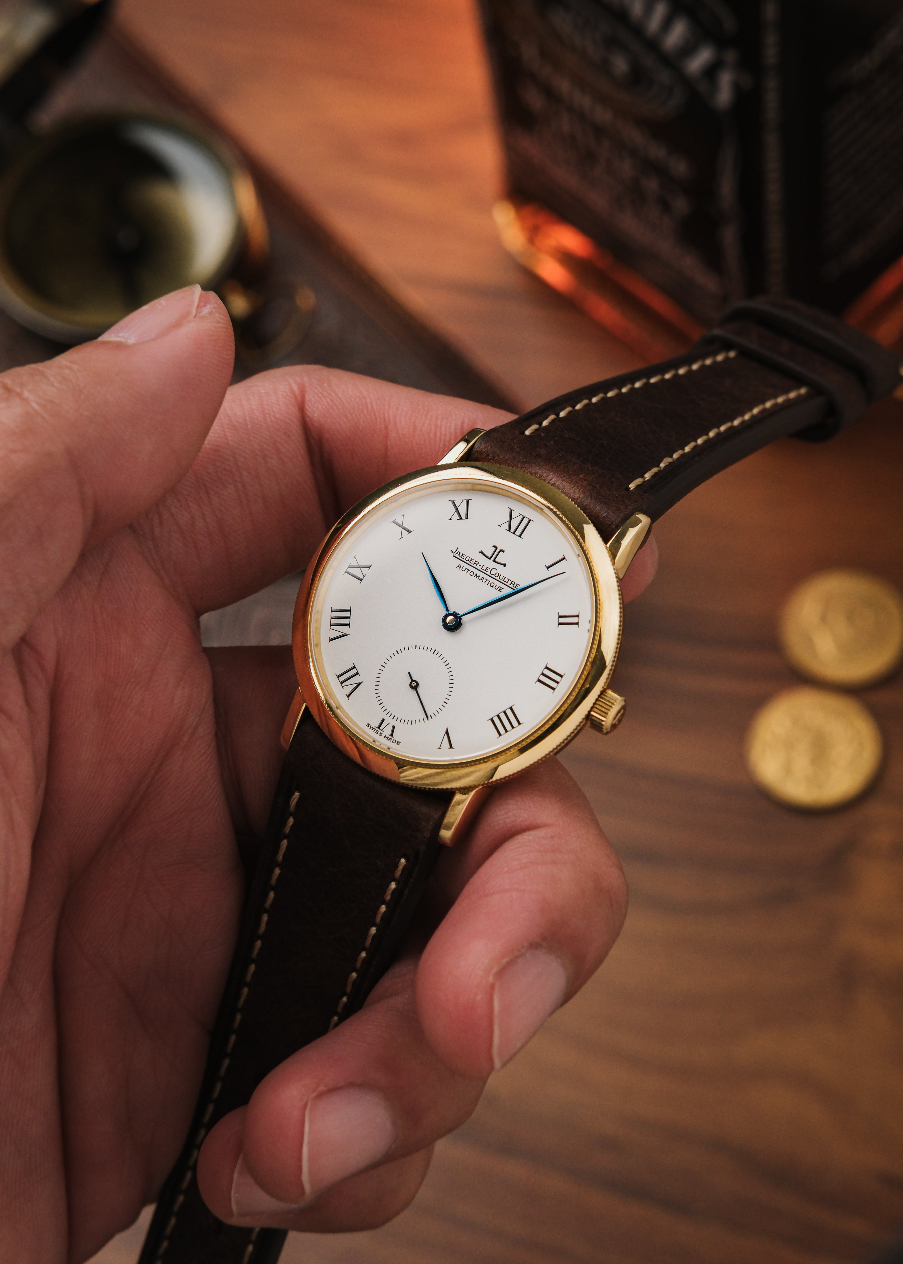 1990s Jaeger-LeCoultre Gentilhomme 18K Gold