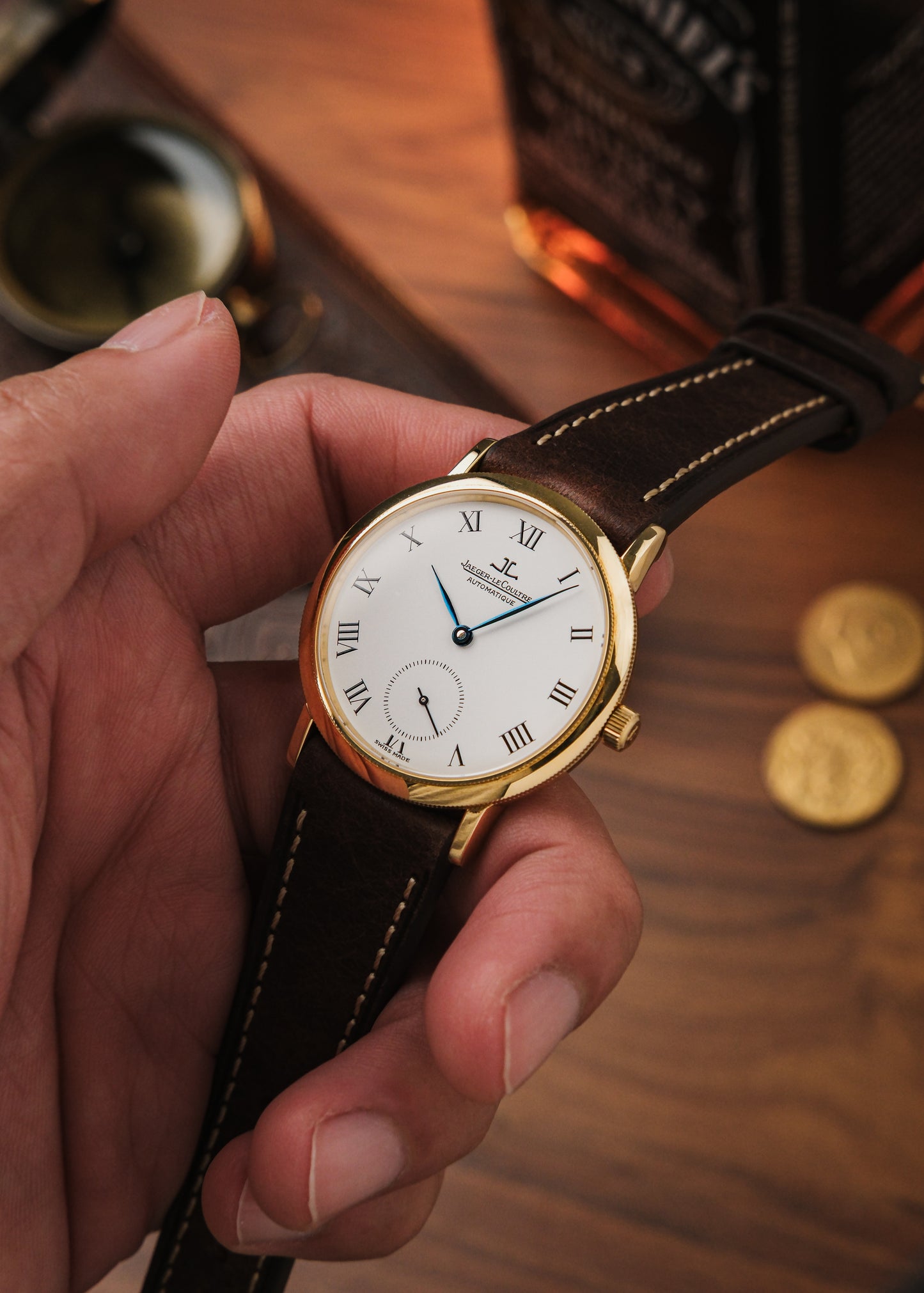 1990s Jaeger-LeCoultre Gentilhomme 18K Gold