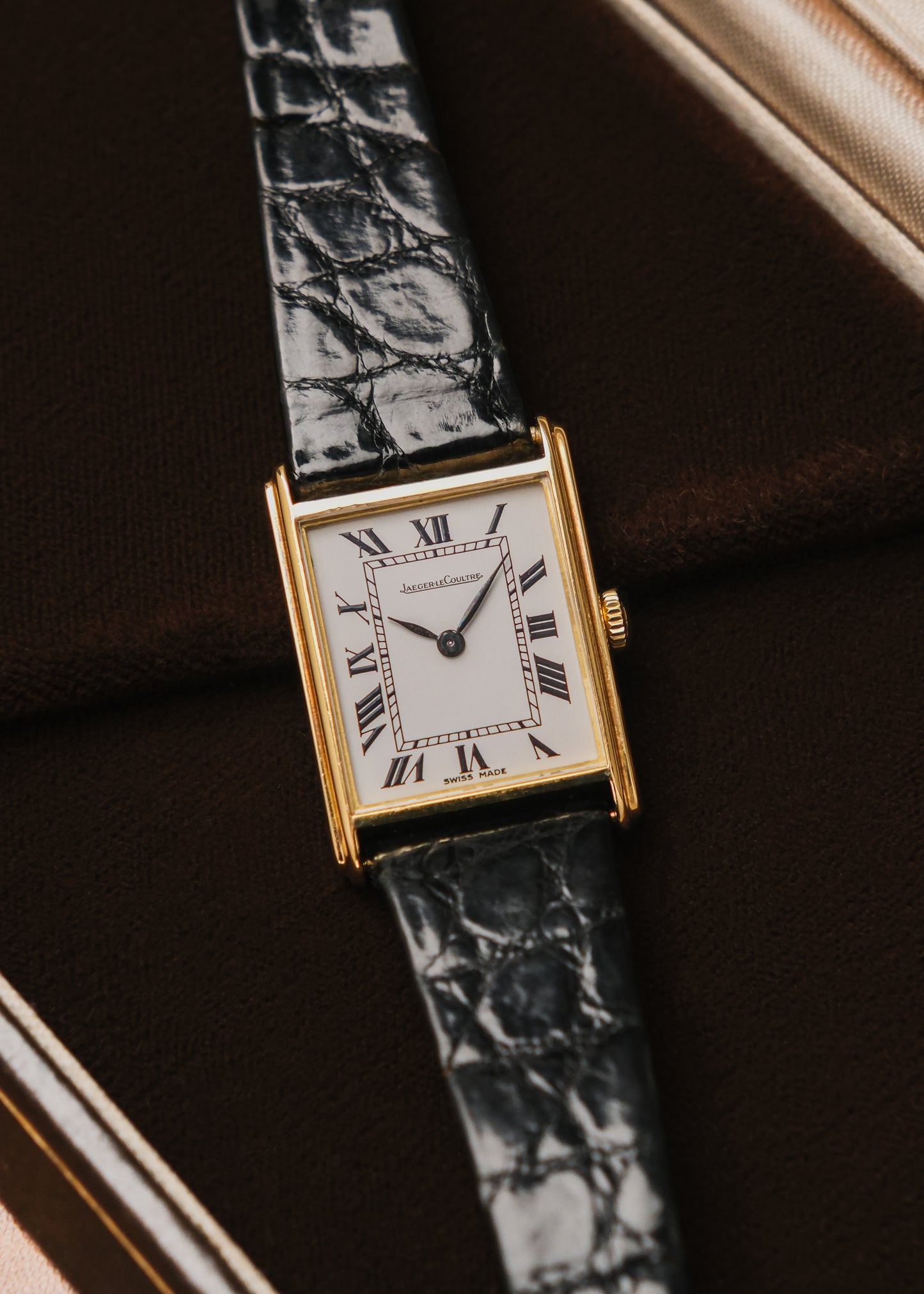 1970s Jaeger-LeCoultre Tank 18K Gold