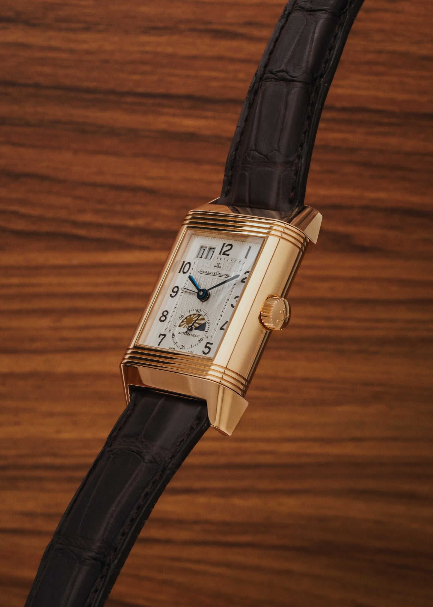 2005 Jaeger-LeCoultre Grande Reverso Sun & Moon 18K Gold (Box & Papers)