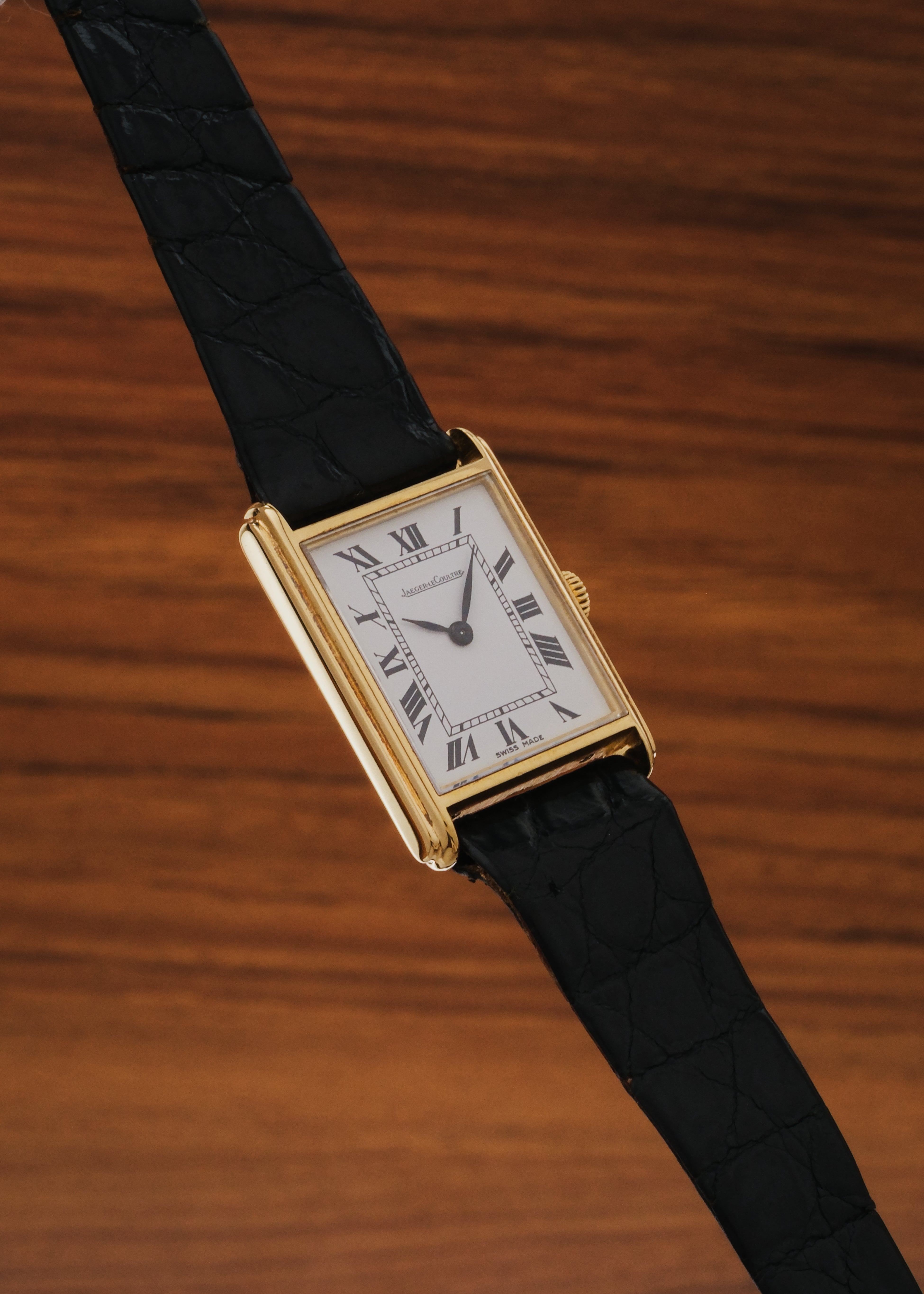 1970s Jaeger-LeCoultre Tank 18K Gold