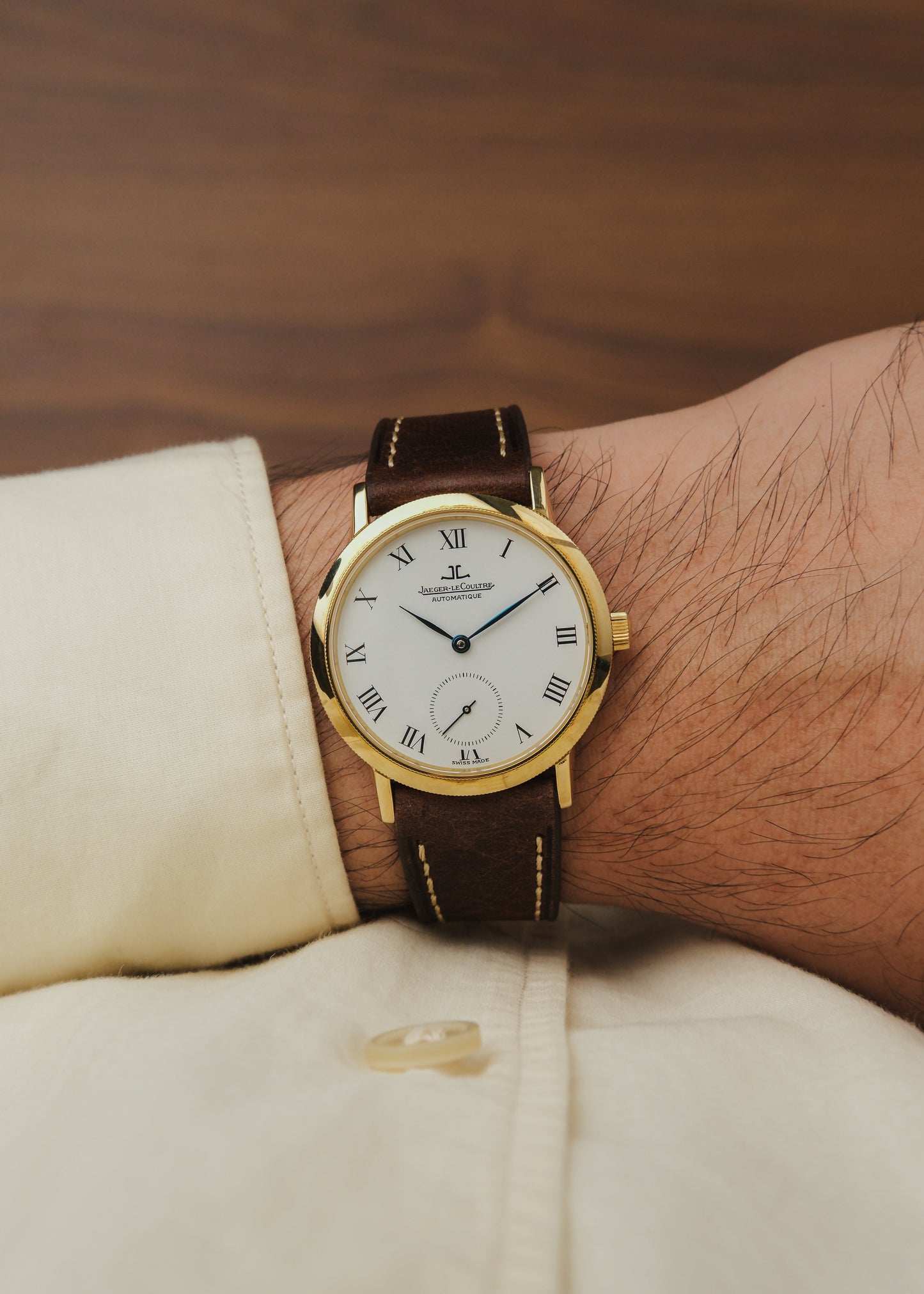 1990s Jaeger-LeCoultre Gentilhomme 18K Gold