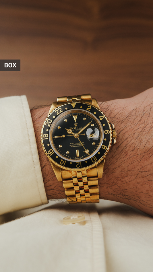 1981 Rolex GMT-Master 18K Gold