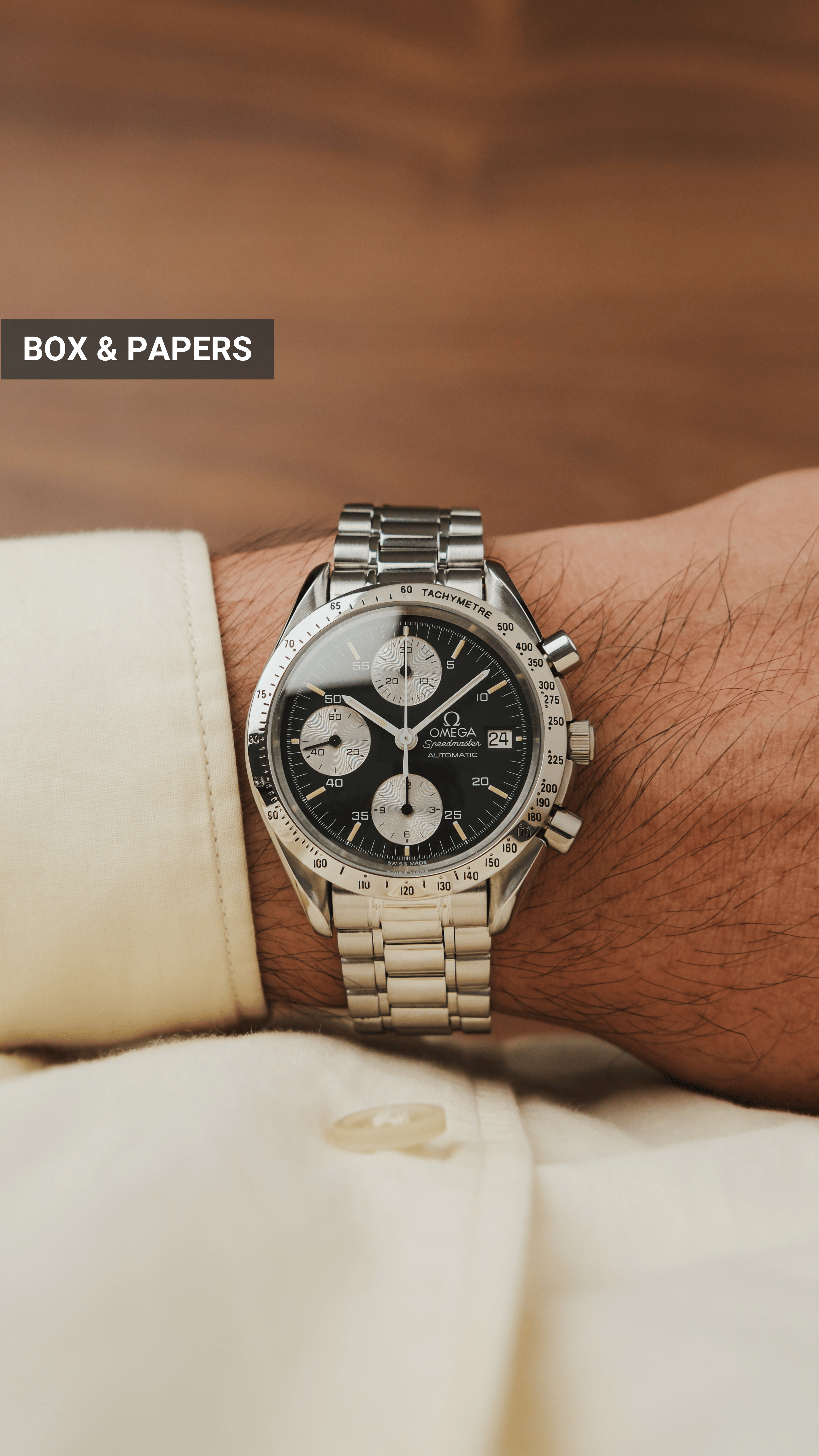 1993 Omega Speedmaster "Reverse Panda" *ON HOLD*