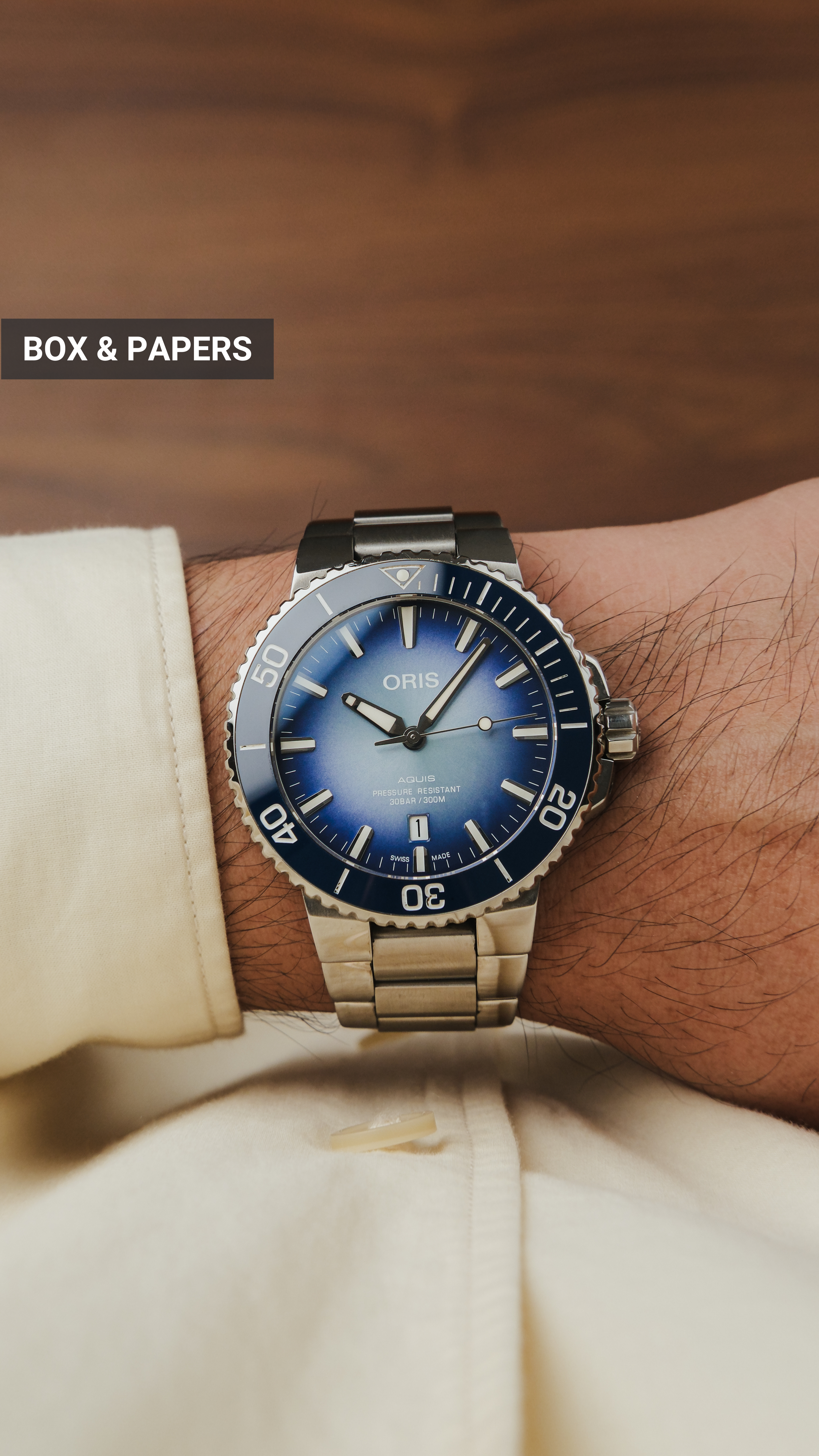 2020 Oris Aquis Lake Baikal Limited Edition
