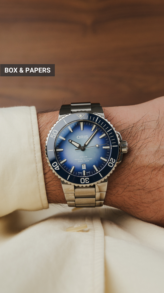2020 Oris Aquis Lake Baikal Limited Edition