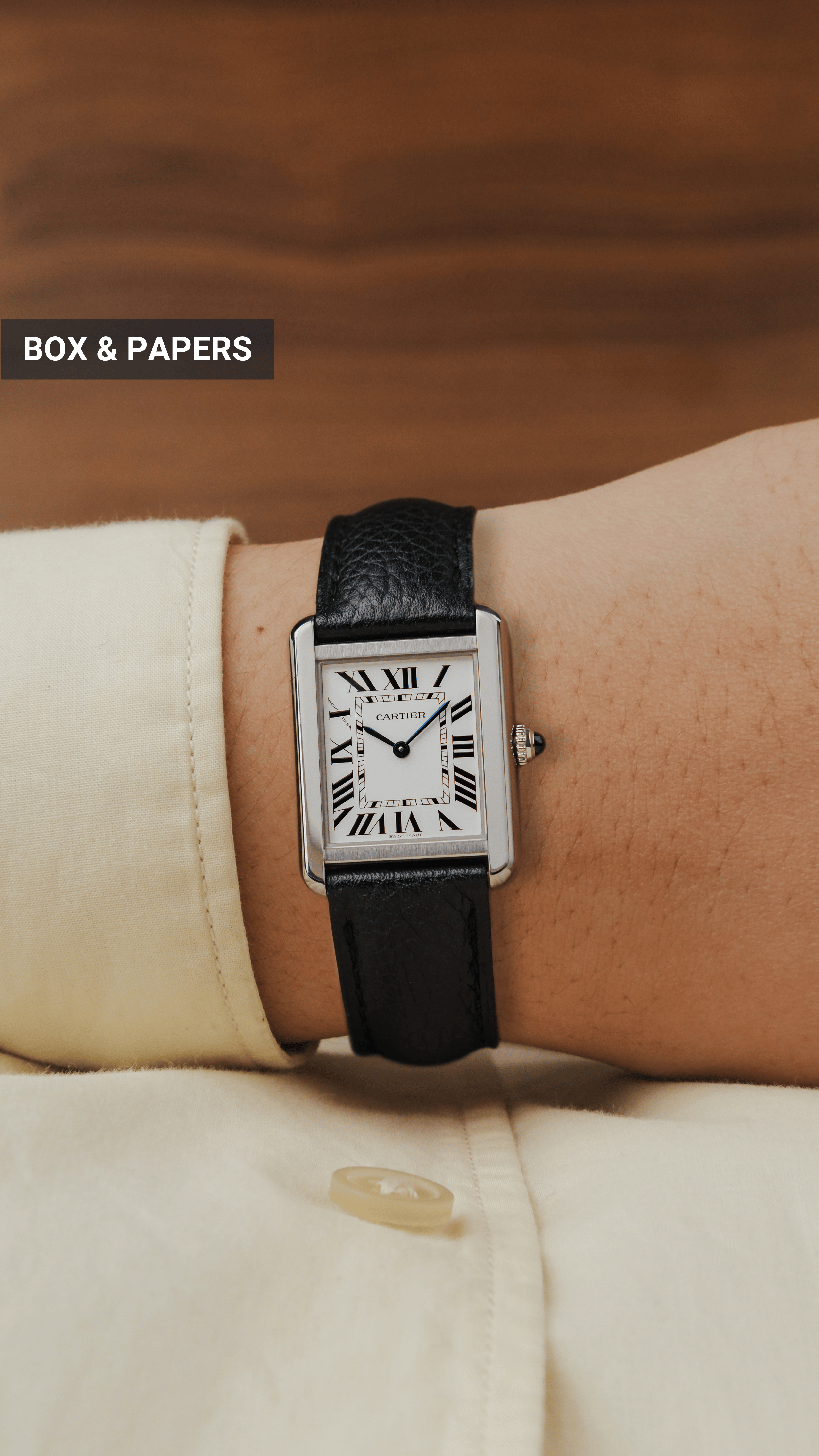 2020 Cartier Tank Solo
