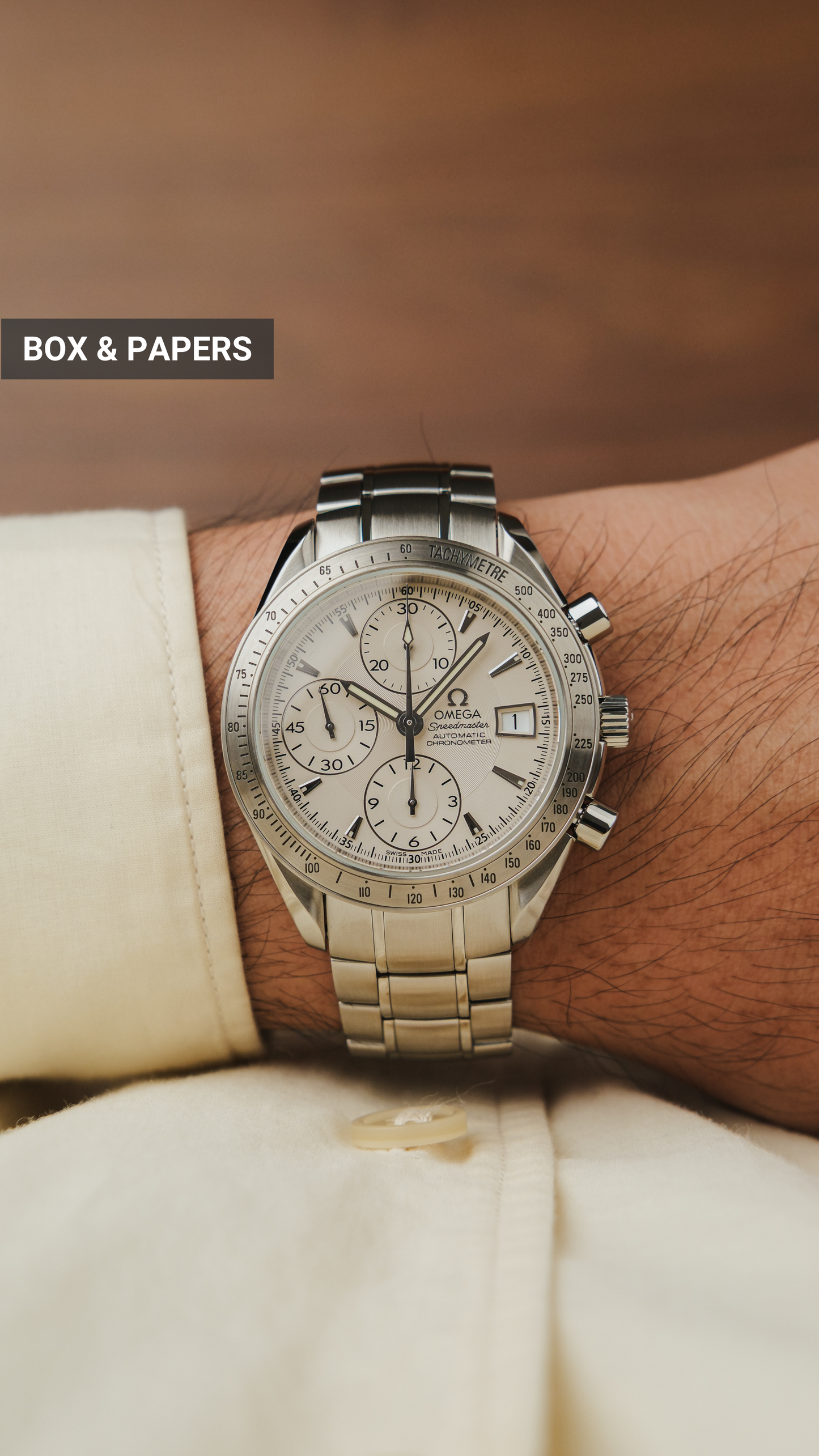 2012 Omega Speedmaster Date