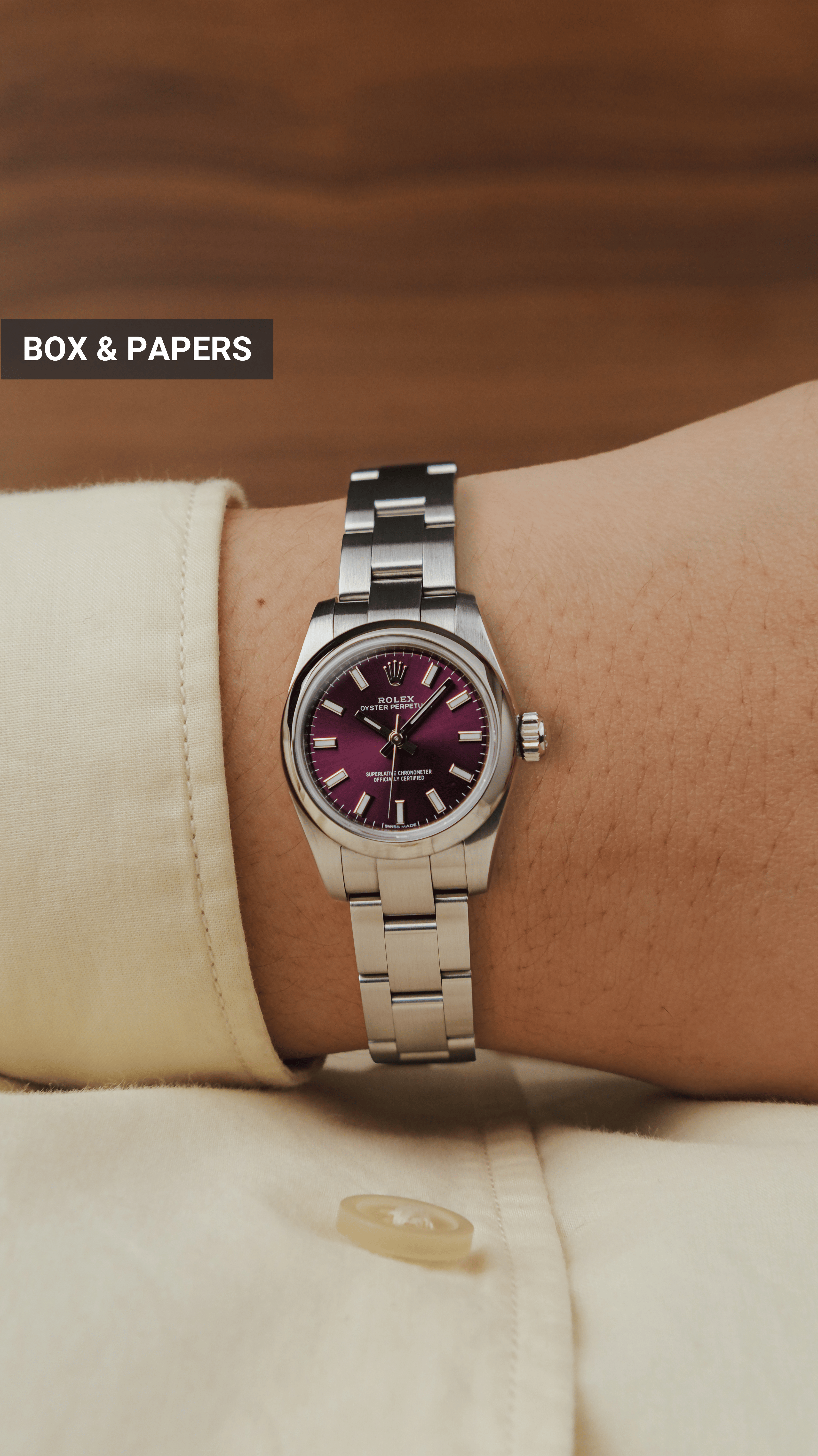 2018 Rolex Oyster Perpetual "Grape"