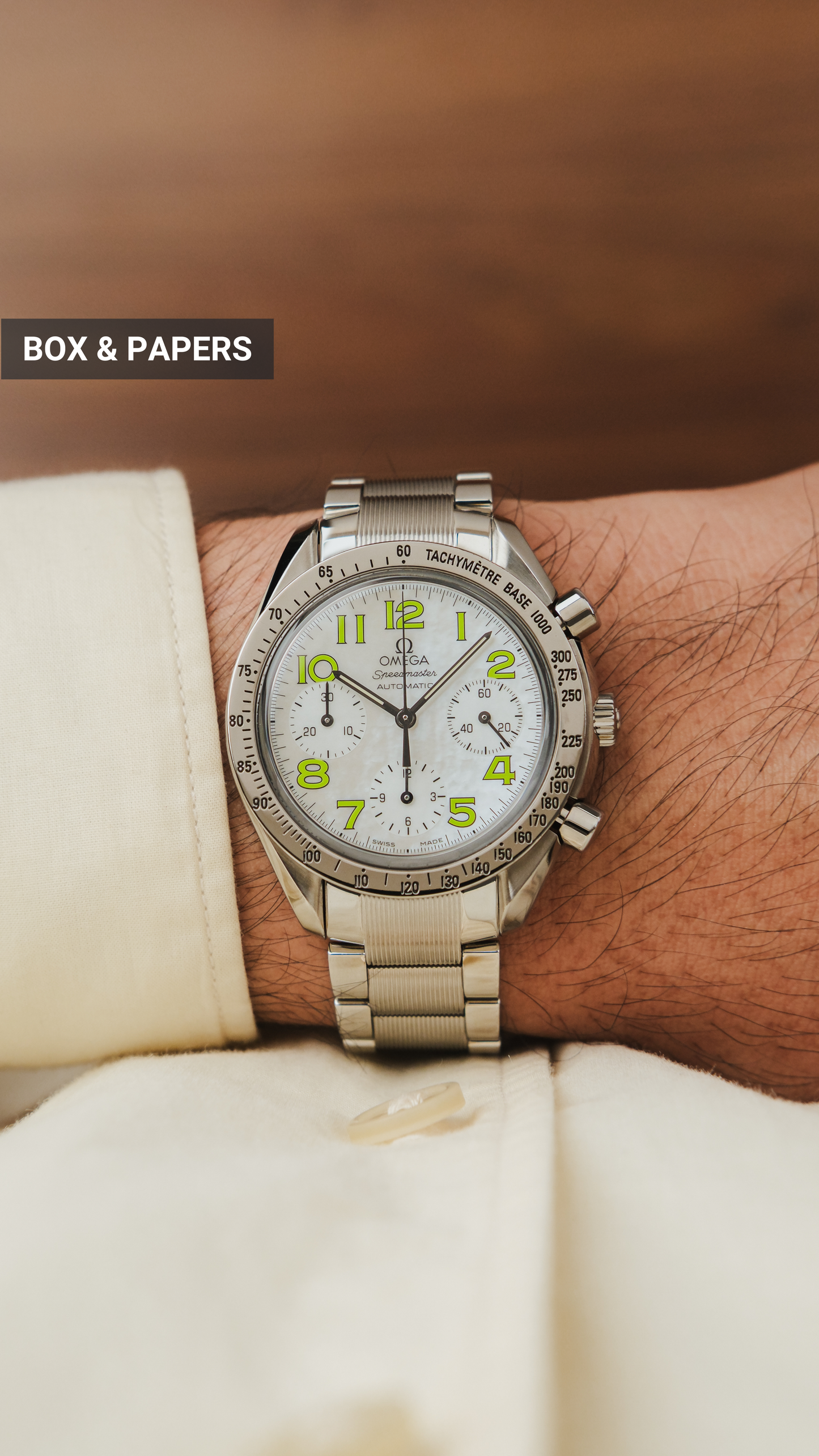 2000s Omega Speedmaster "Mother of Pearl"