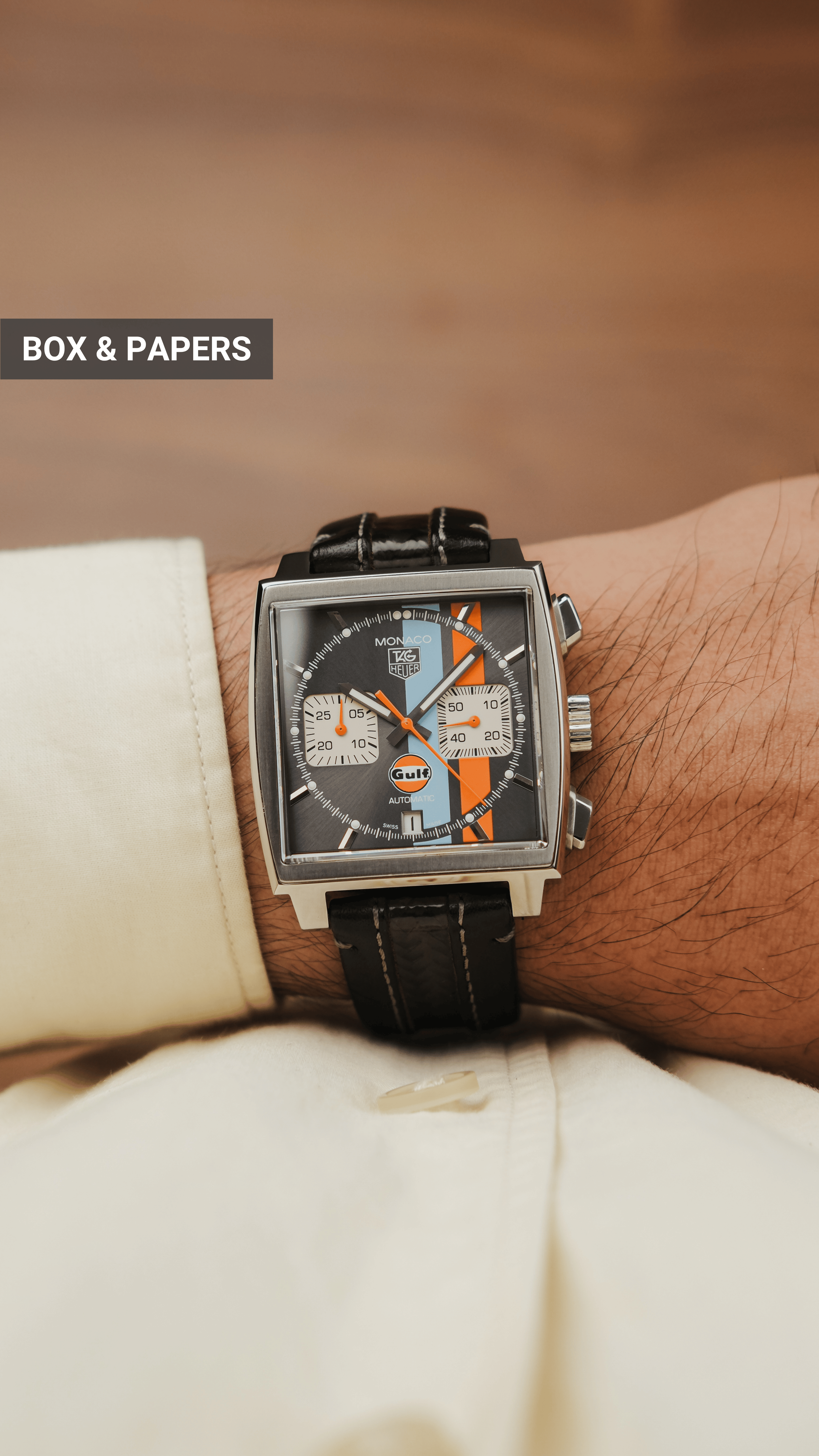 2009 Tag Heuer Monaco "Gulf"