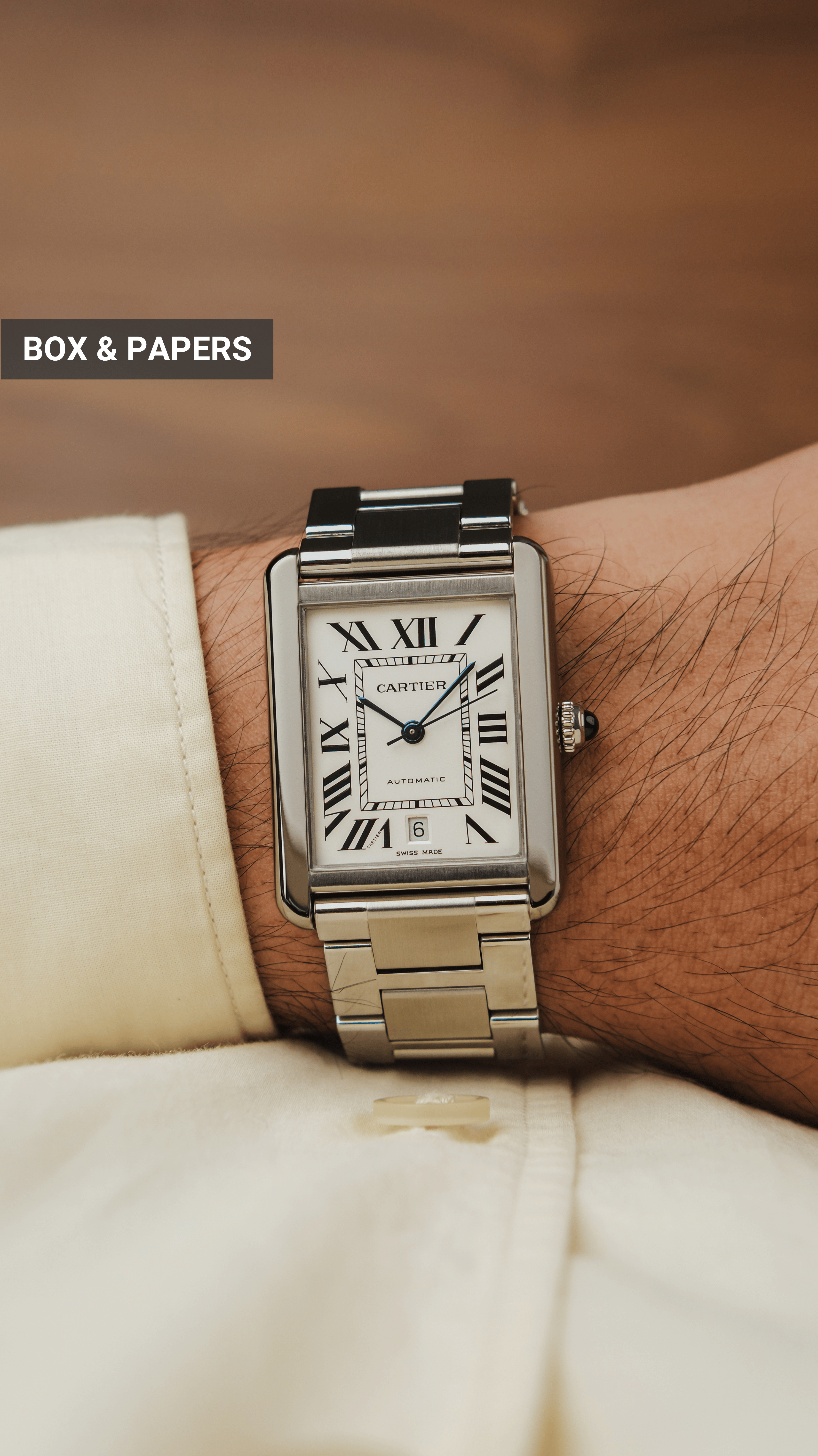 2014 Cartier Tank Solo XL